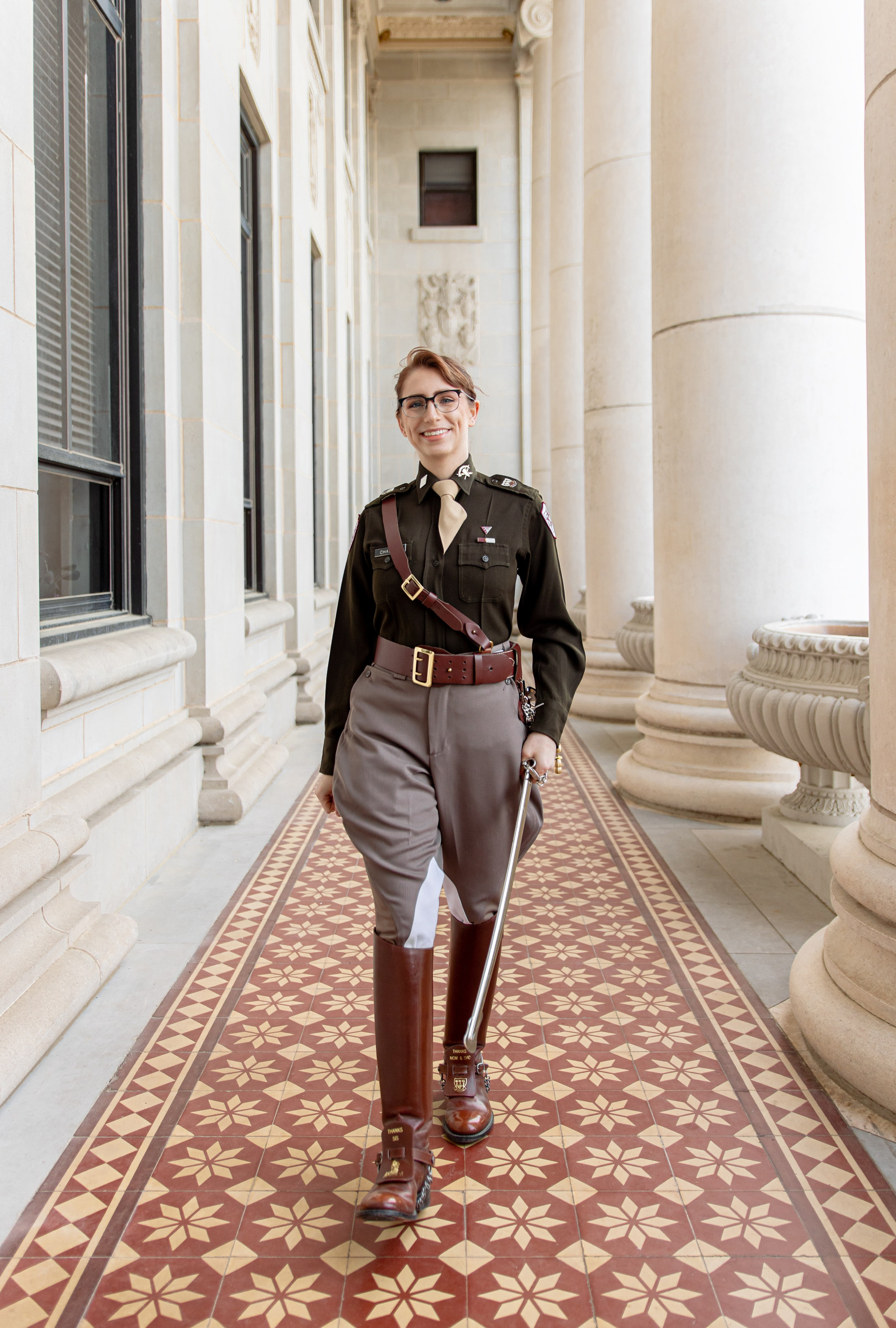 Lexie's graduation photoshoot at Texas A&M University