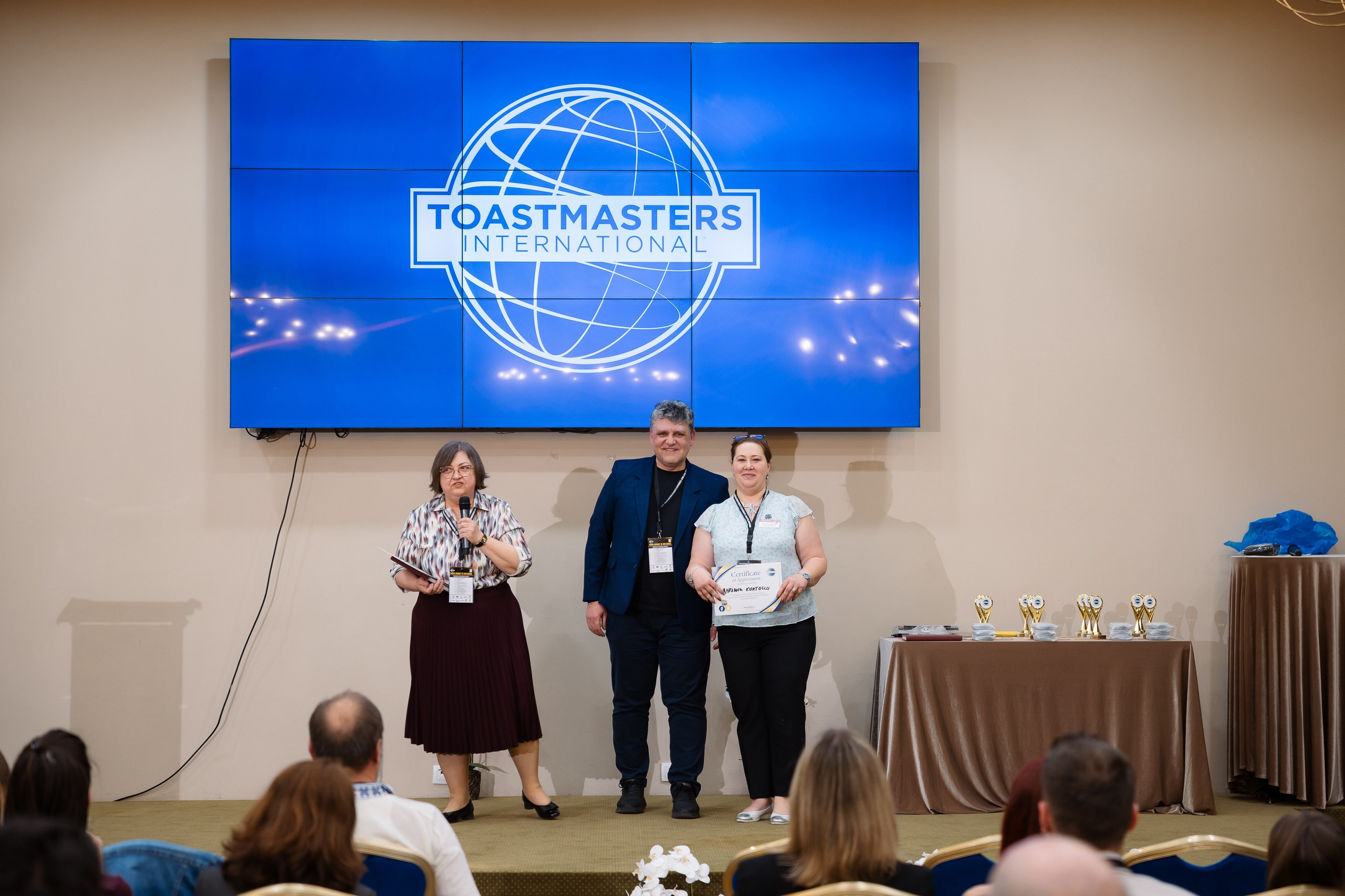 Toastmasters Conference. Marius Ciocan