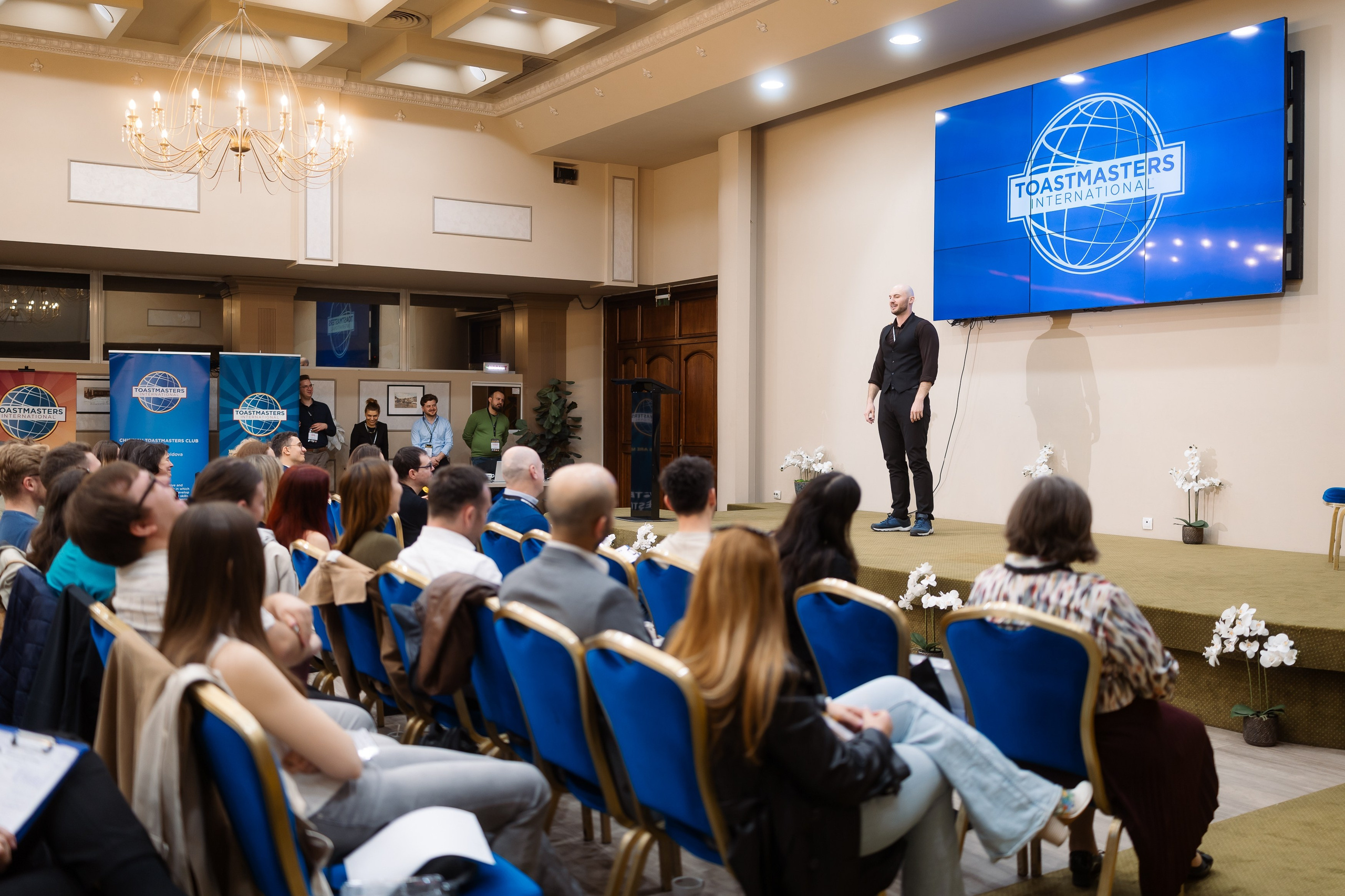 Toastmasters Conference. Marius Ciocan