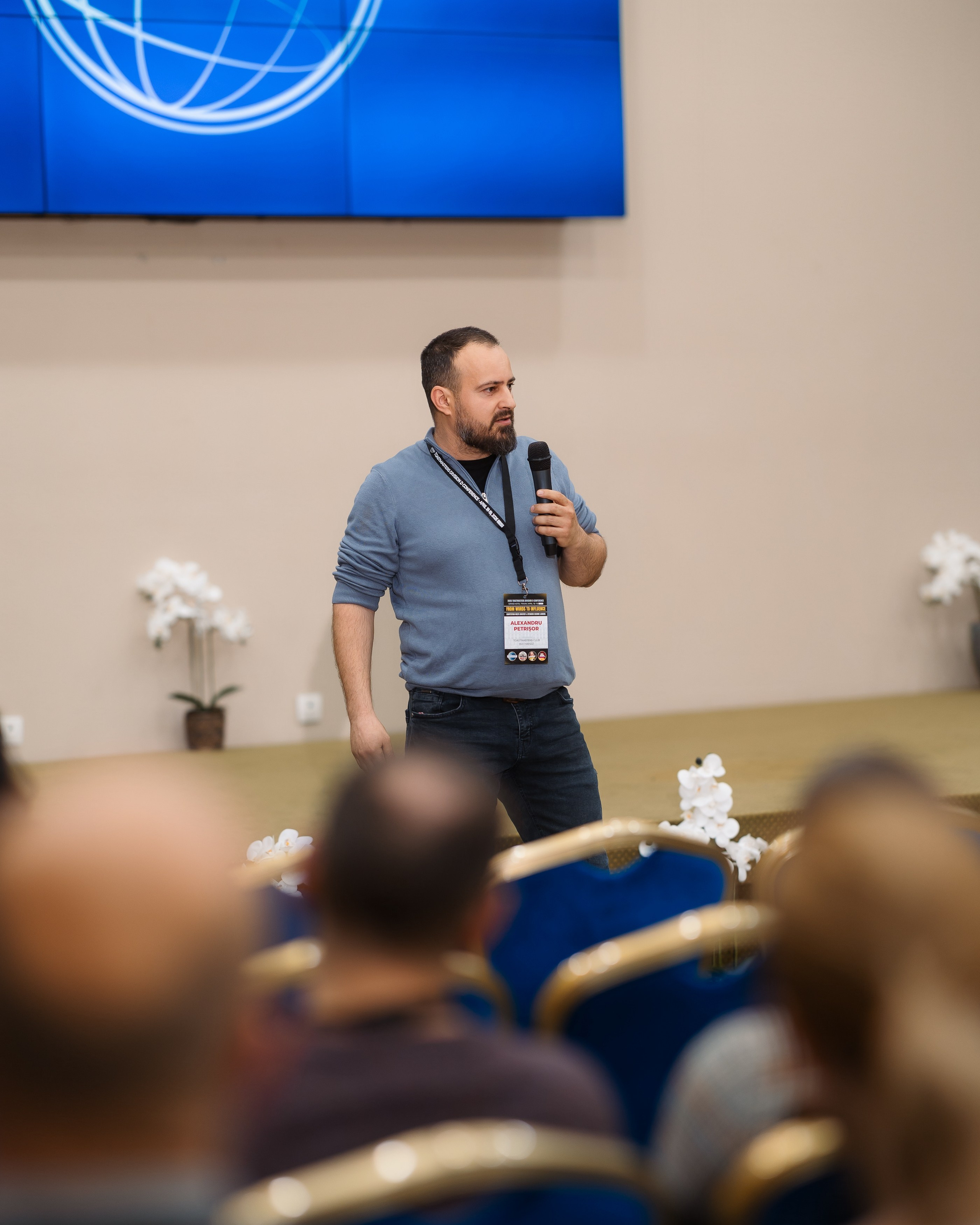 Toastmasters Conference. Marius Ciocan
