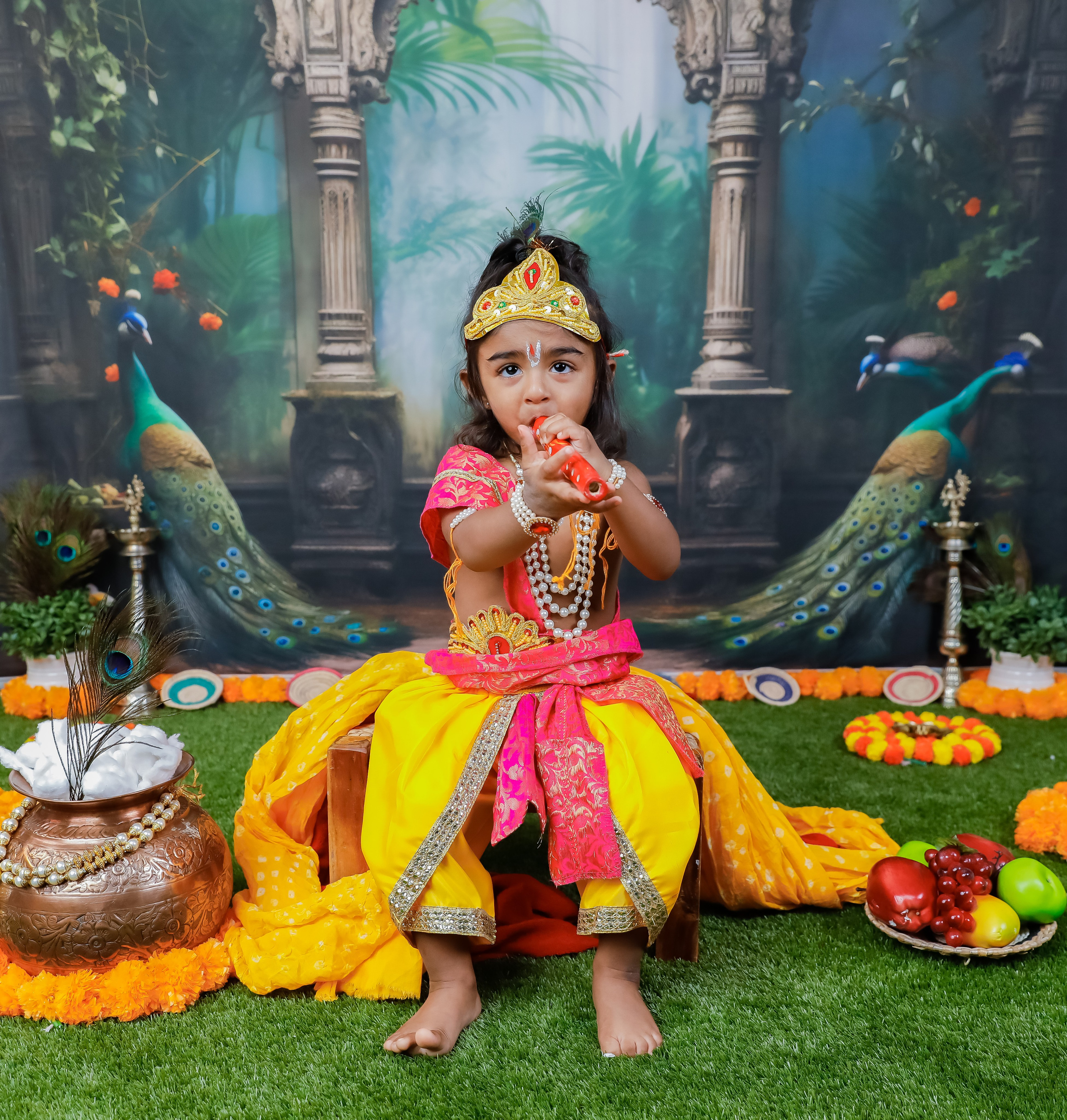 Krishna & Traditional Theme Mini Sessions | Little Elm, TX | AP Lens Photography