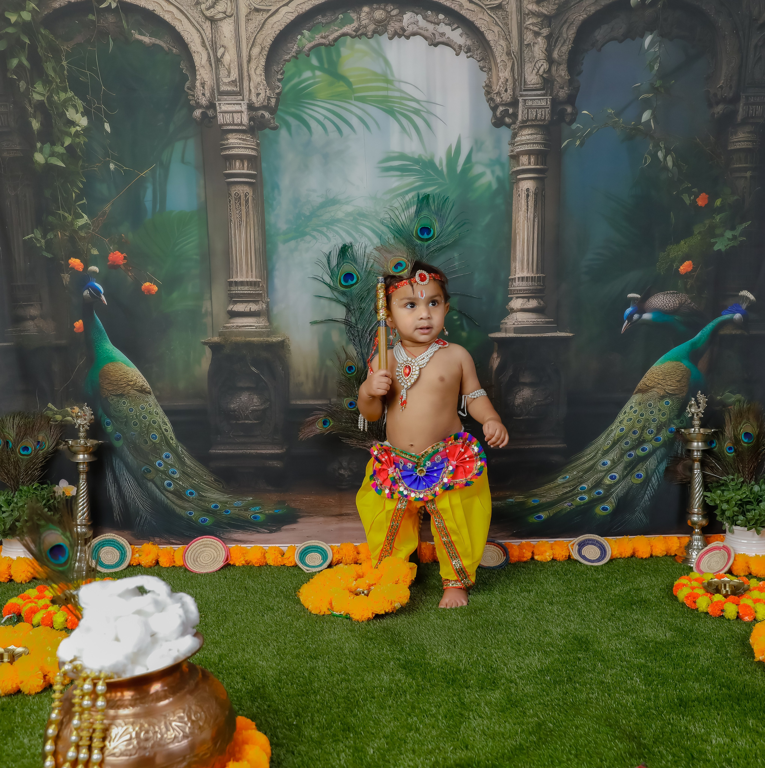 Krishna & Traditional Theme Mini Sessions | Little Elm, TX | AP Lens Photography