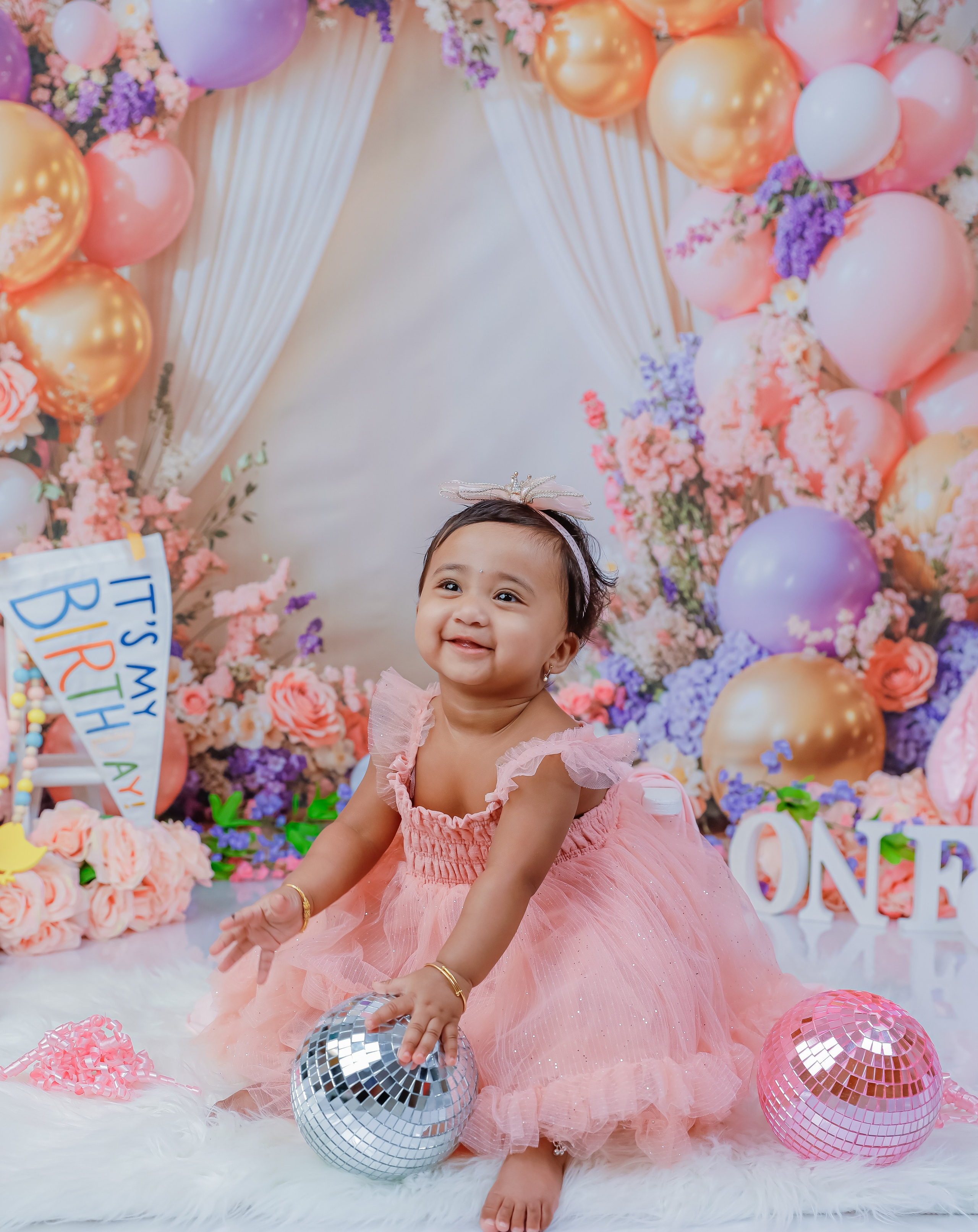 Baby Milestone & Cake Smash Photography | Little Elm, TX | AP Lens Photography