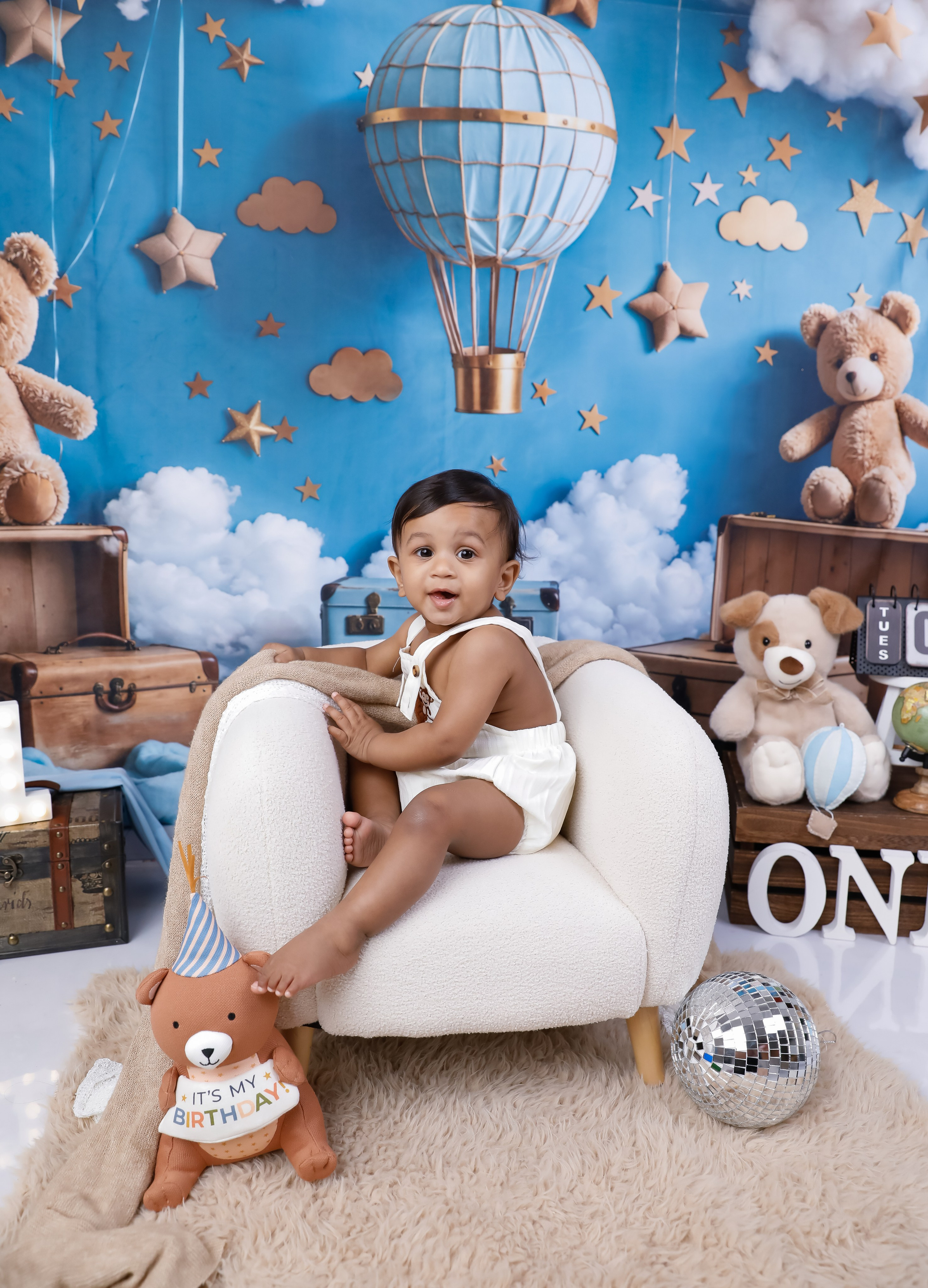 Baby Milestone & Cake Smash Photography | Little Elm, TX | AP Lens Photography