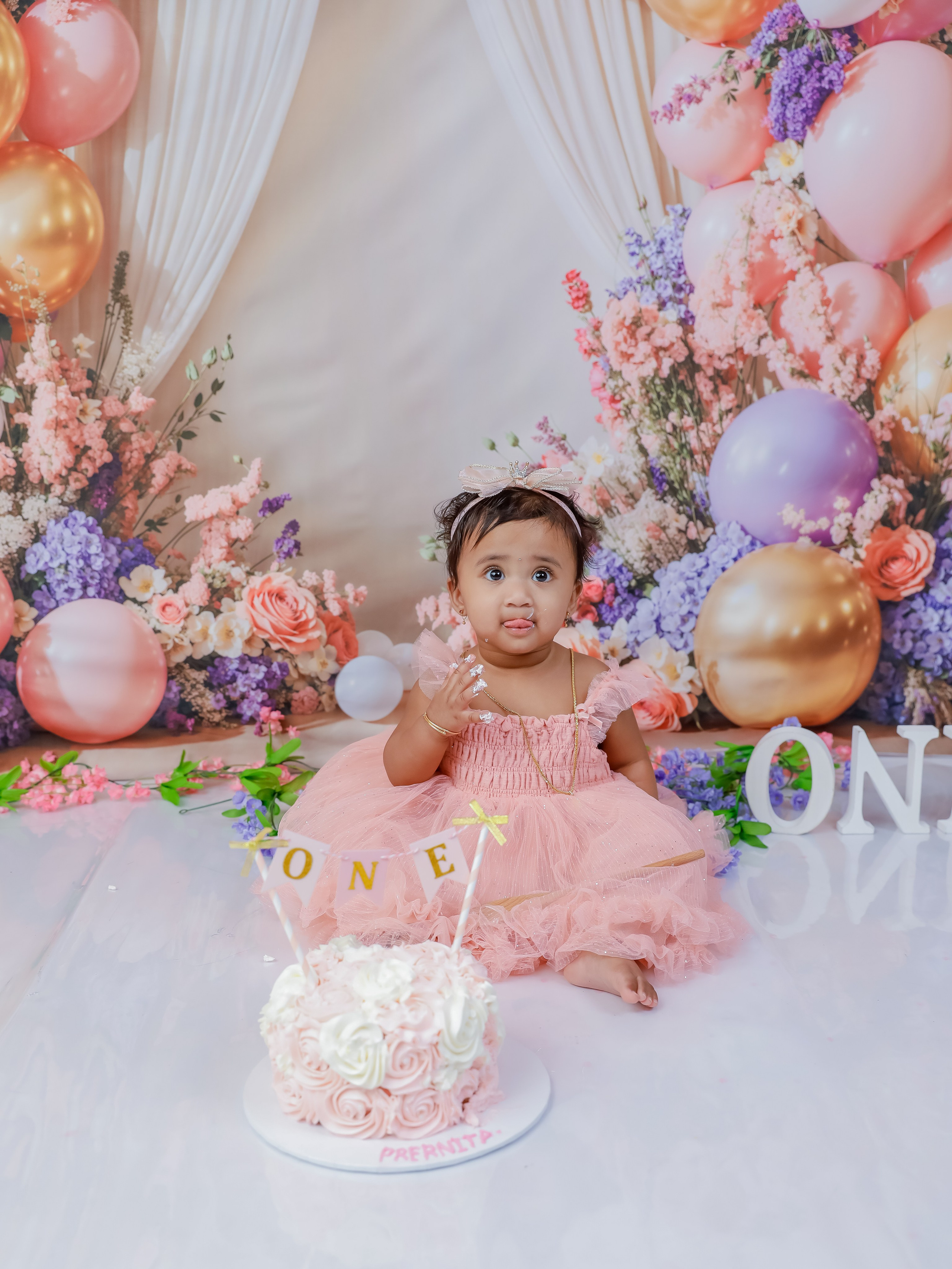 Baby Milestone & Cake Smash Photography | Little Elm, TX | AP Lens Photography