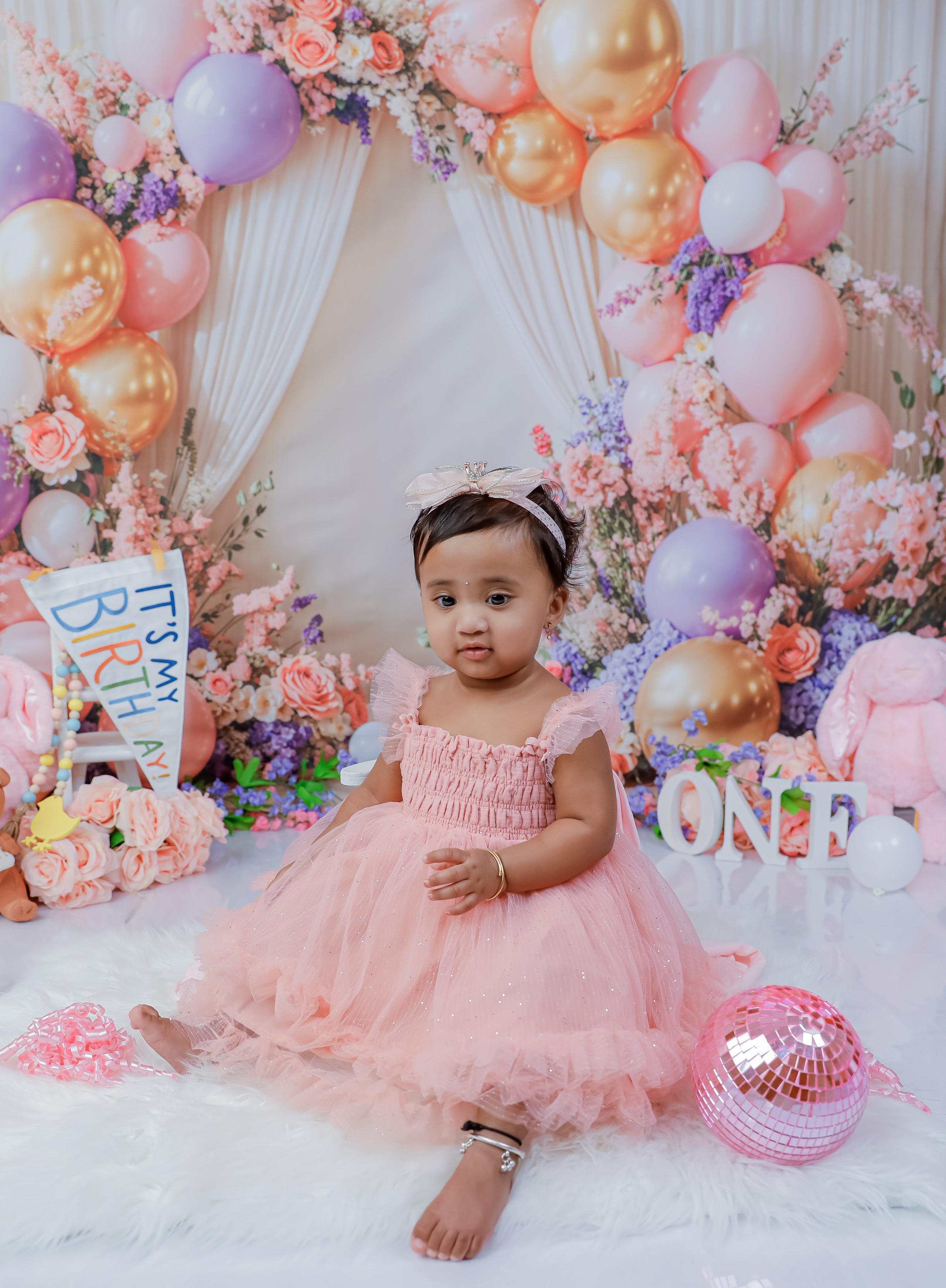 Baby Milestone & Cake Smash Photography | Little Elm, TX | AP Lens Photography