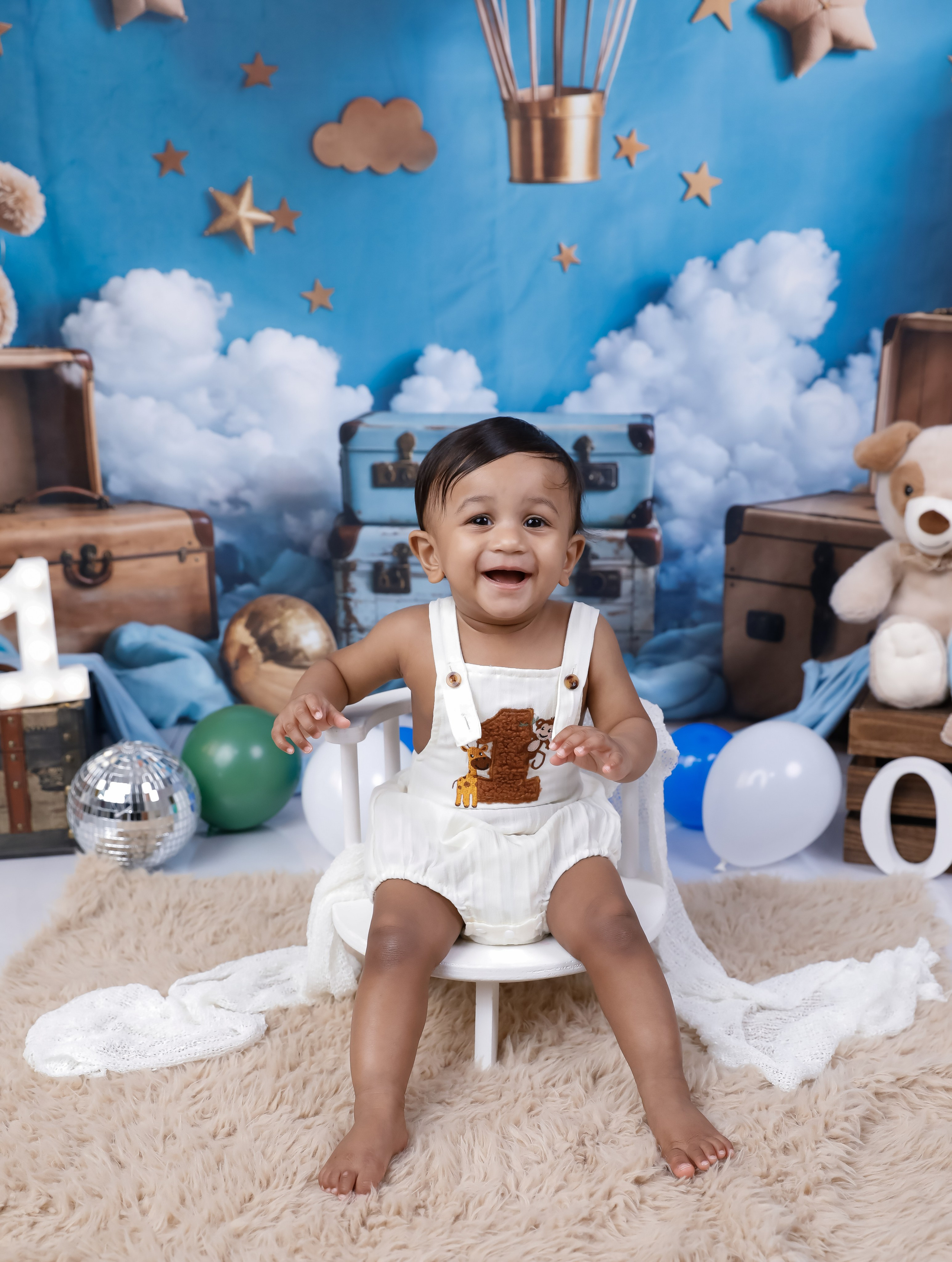Baby Milestone & Cake Smash Photography | Little Elm, TX | AP Lens Photography