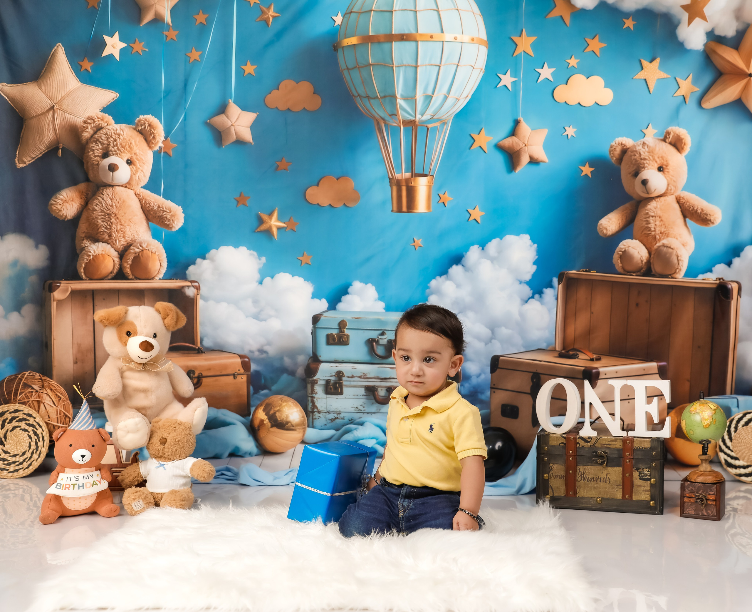 Baby Milestone & Cake Smash Photography | Little Elm, TX | AP Lens Photography