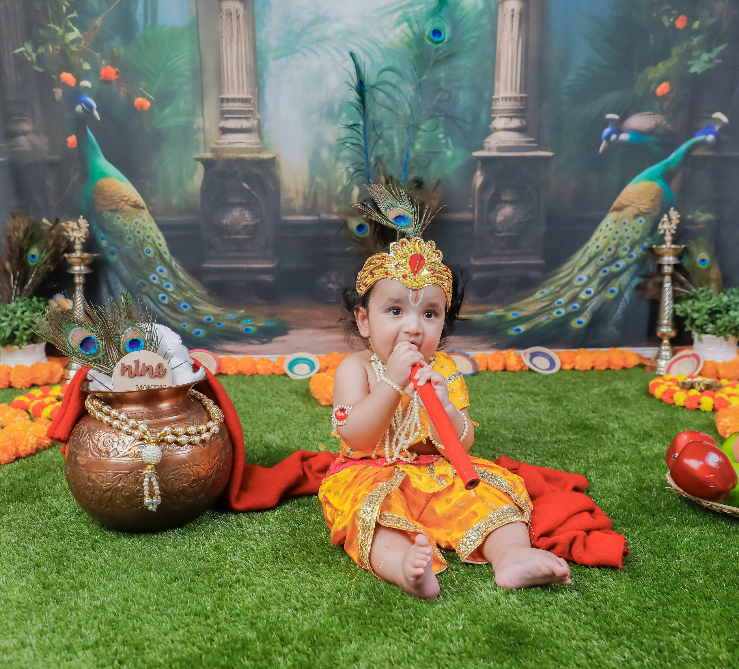 Krishna & Traditional Theme Mini Sessions | Little Elm, TX | AP Lens Photography