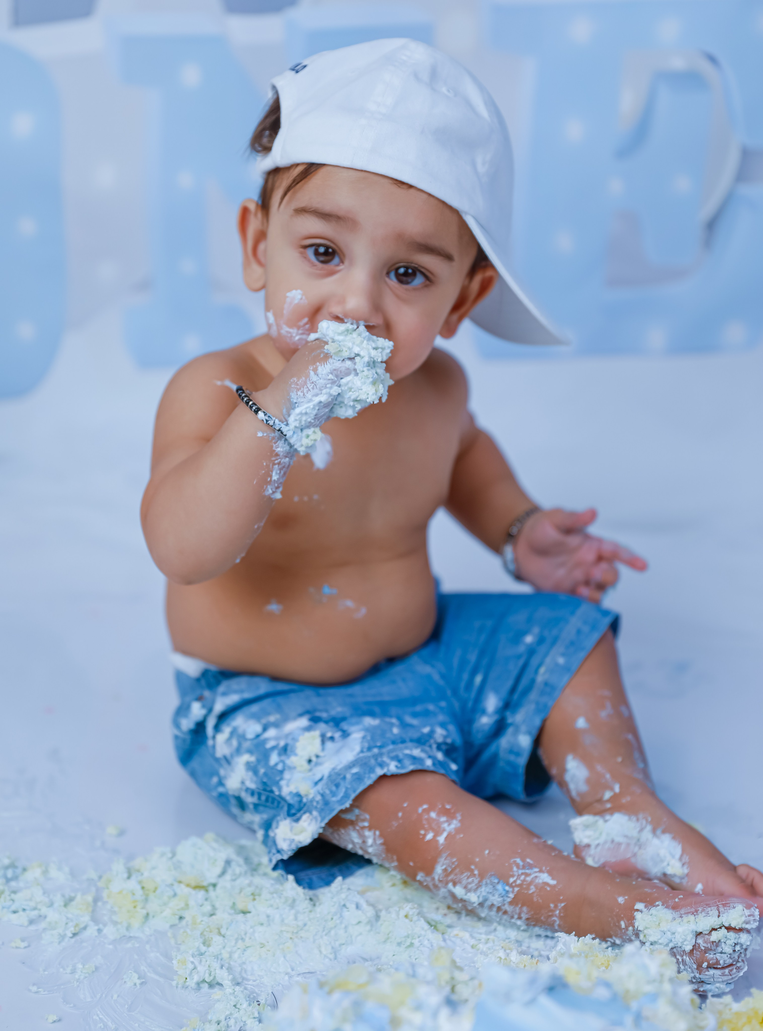 Baby Milestone & Cake Smash Photography | Little Elm, TX | AP Lens Photography