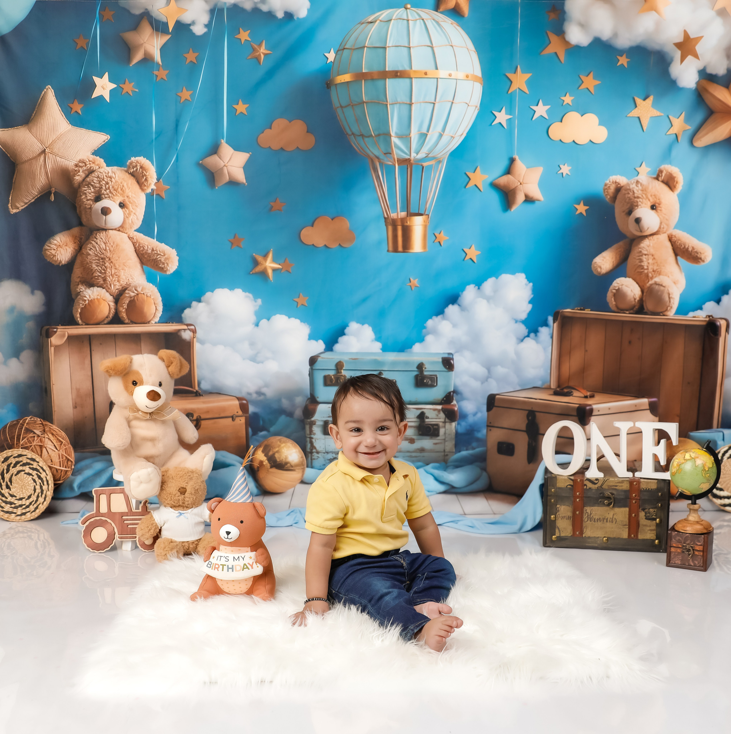 Baby Milestone & Cake Smash Photography | Little Elm, TX | AP Lens Photography