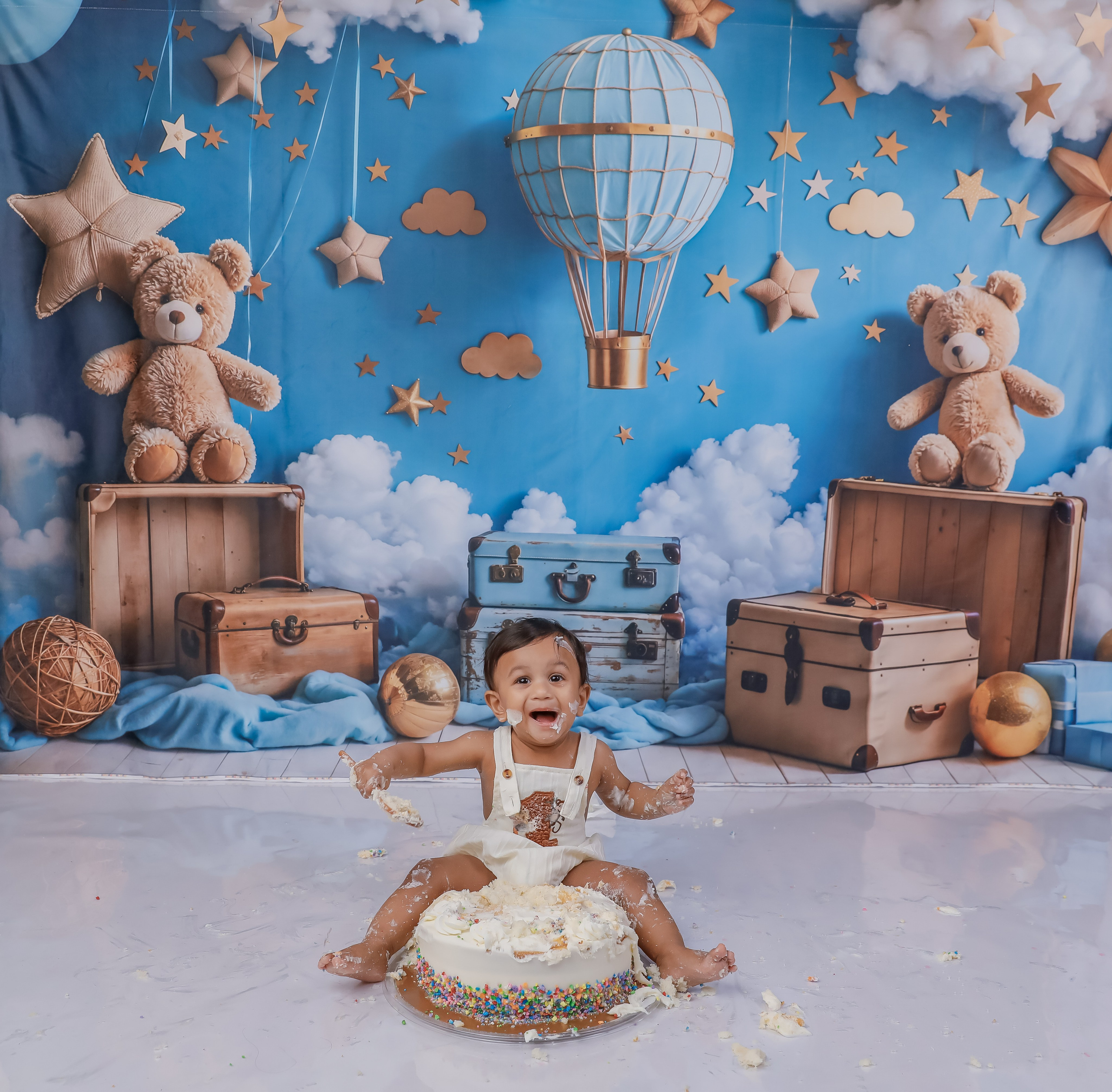 Baby Milestone & Cake Smash Photography | Little Elm, TX | AP Lens Photography