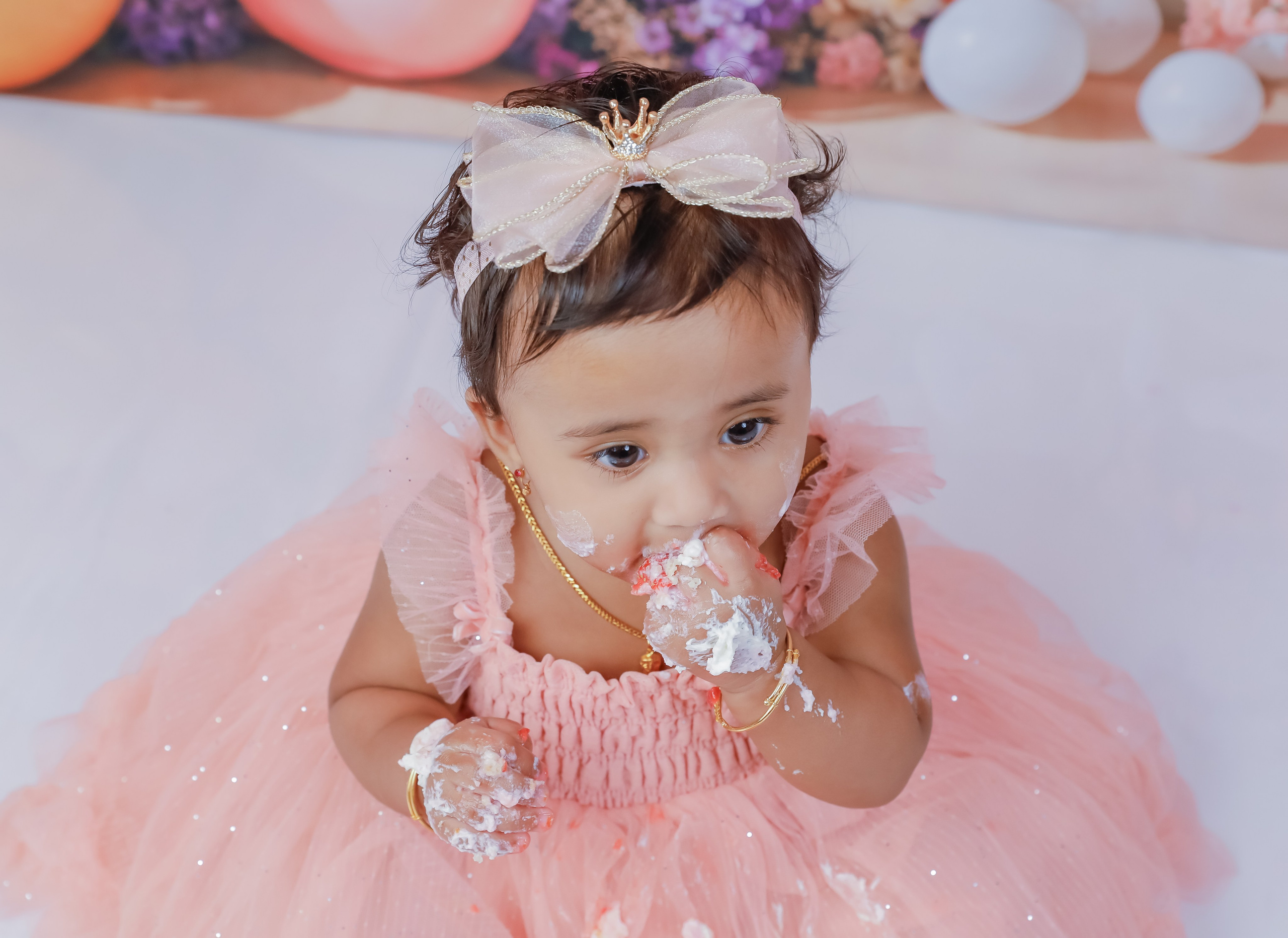 Baby Milestone & Cake Smash Photography | Little Elm, TX | AP Lens Photography