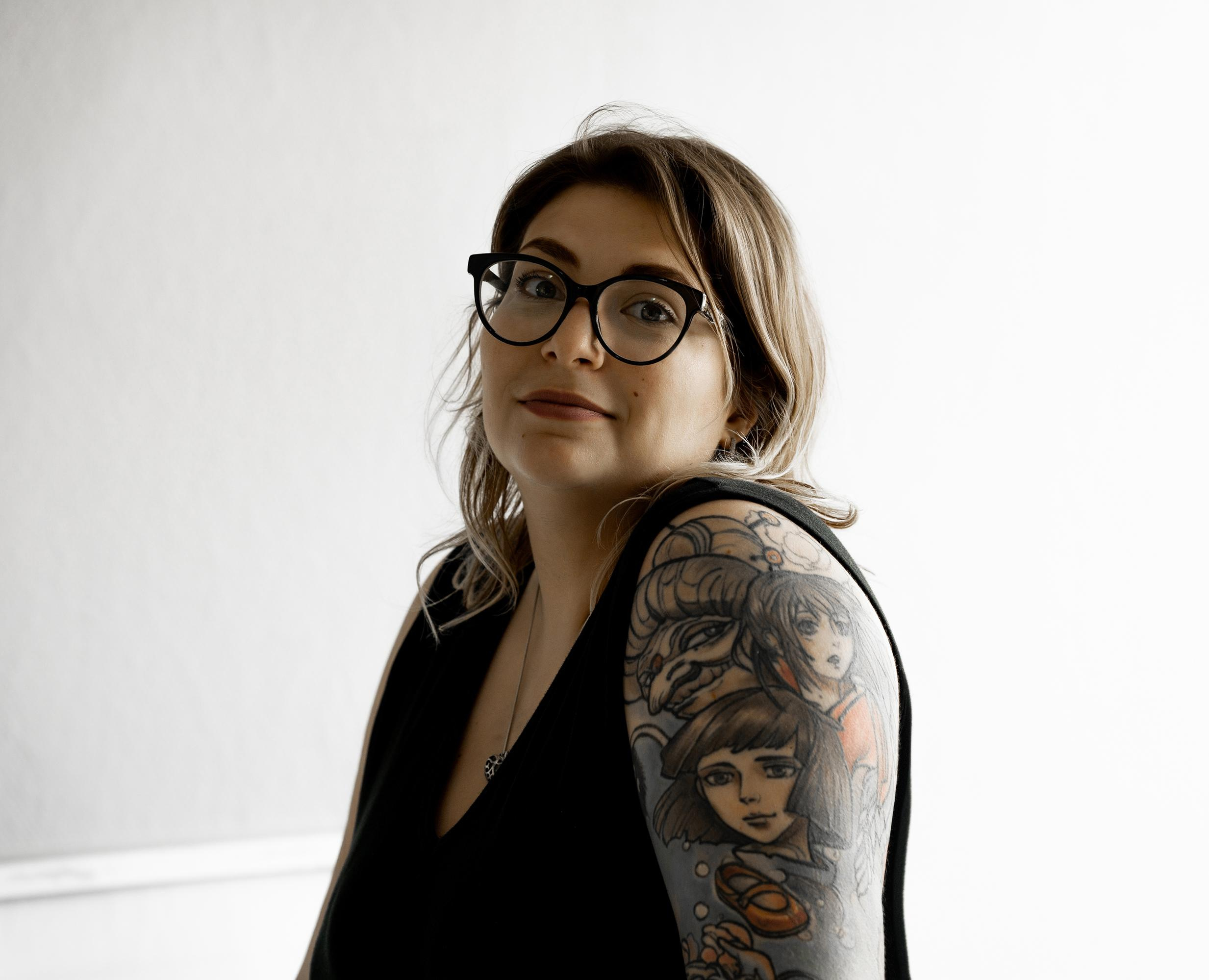 Portrait. Fotografin Nina Wieberg