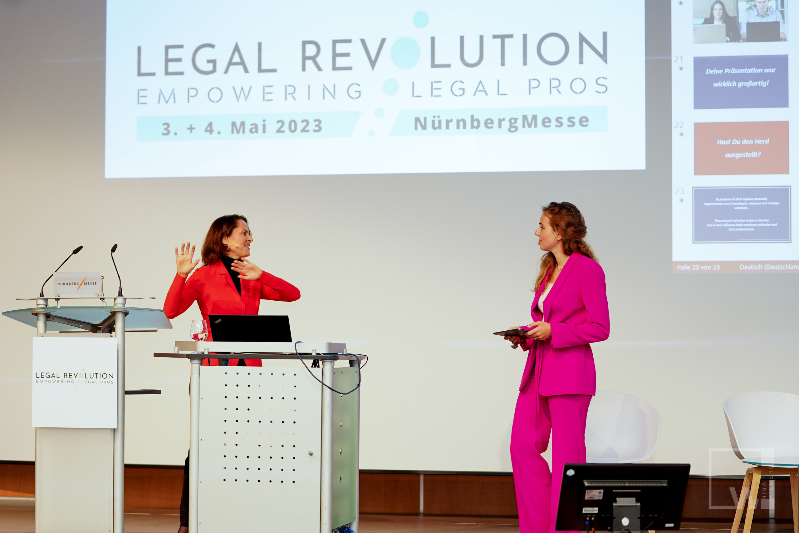 Event / LEGAL REVOLUTION 2023. Fotografin Nina Wieberg