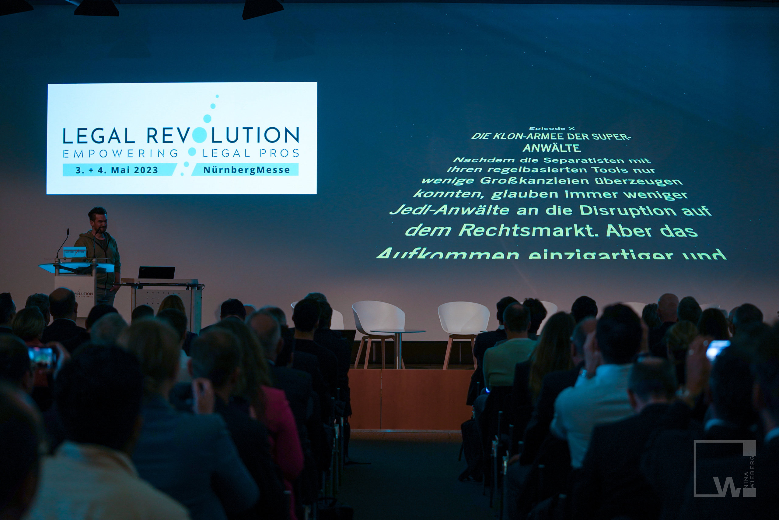 Event / LEGAL REVOLUTION 2023. Fotografin Nina Wieberg