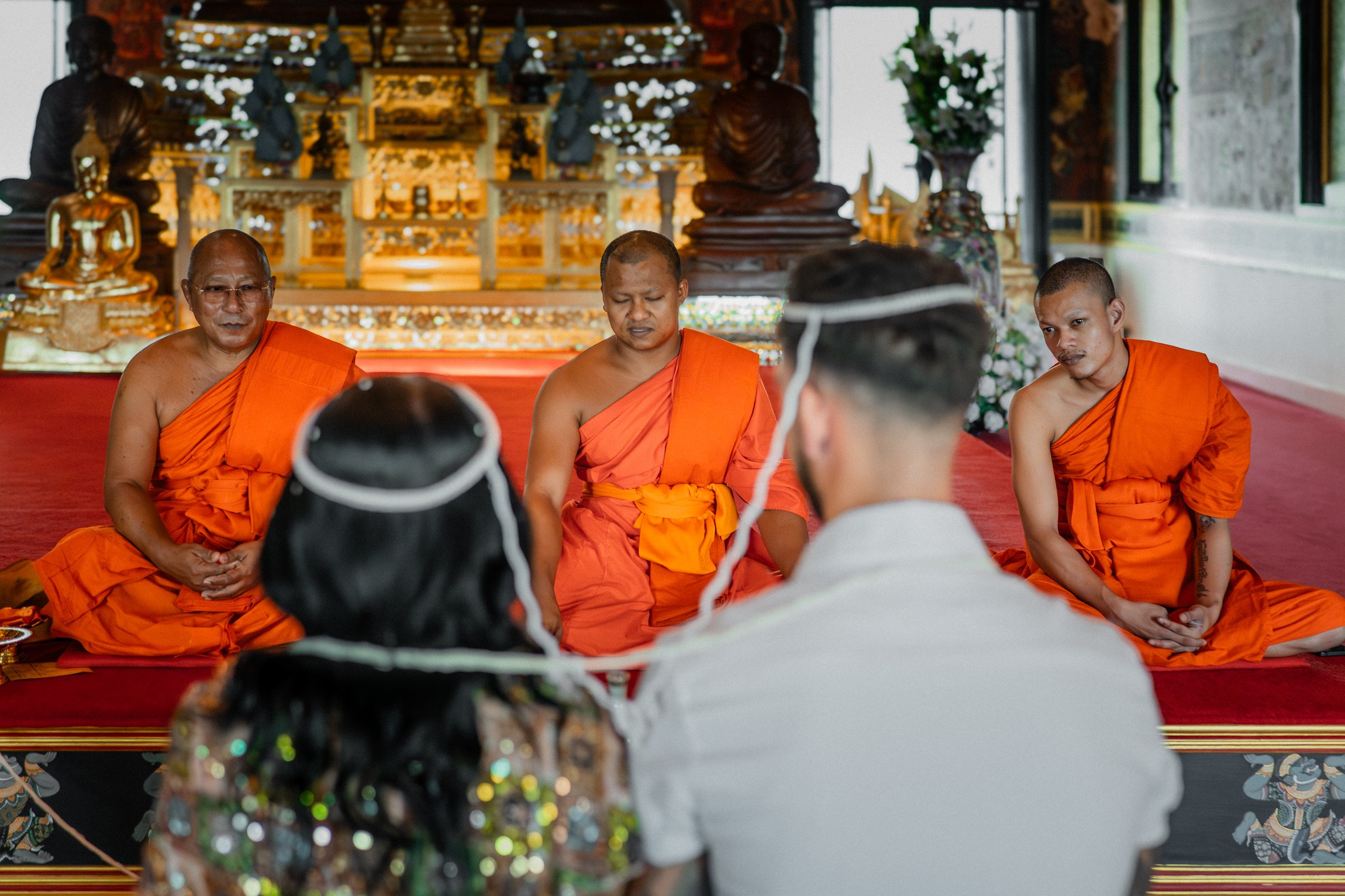 Just for 2. Buddhist blessing wedding Ceremony on Koh Samui, Thailand