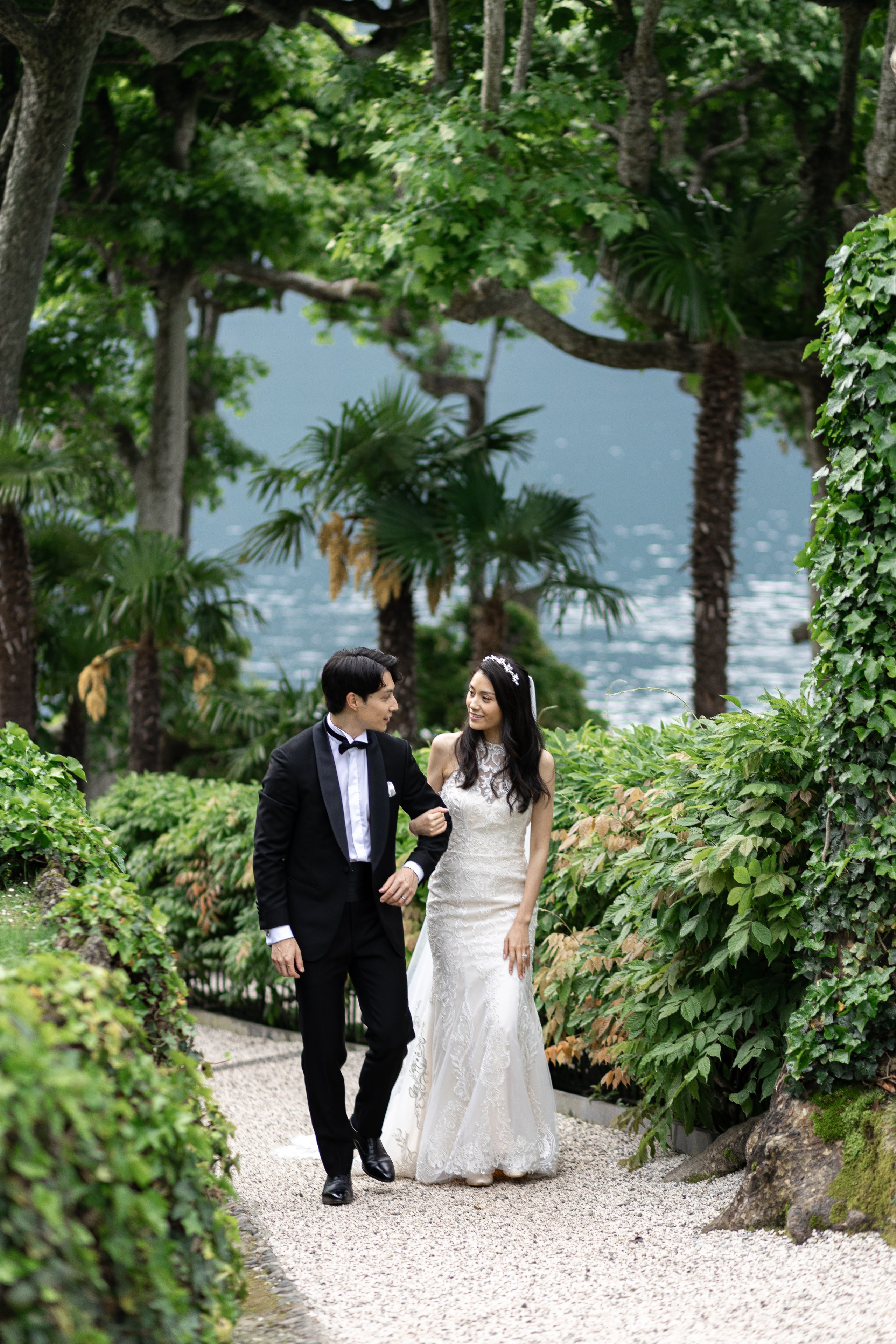Lake Como Wedding Photography | Villa del Balbianello & Villa Serbelloni. Photographer in Italy Anna Linnik