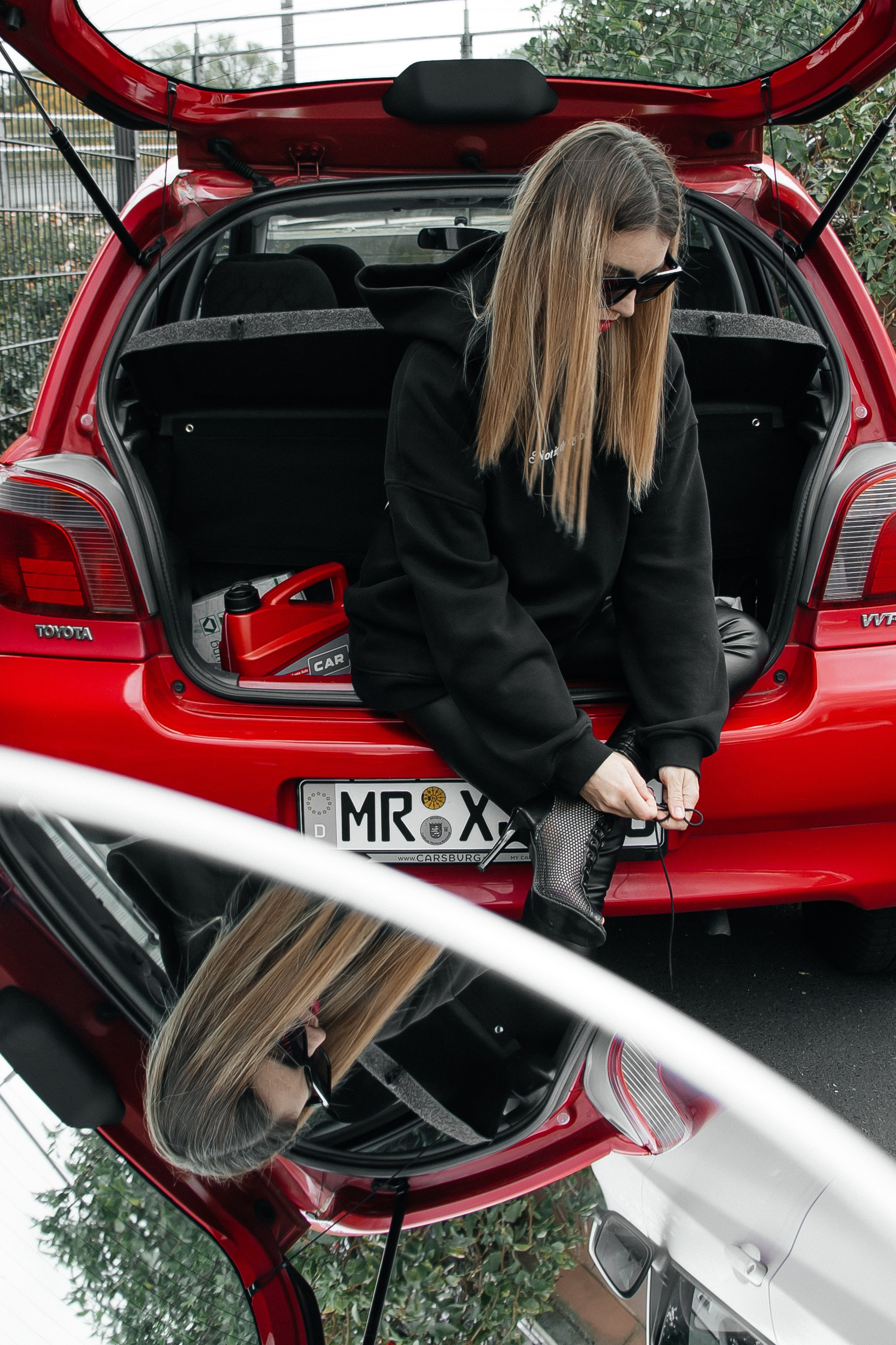 Red girl. PHOTOgrapher Germany MARBURG