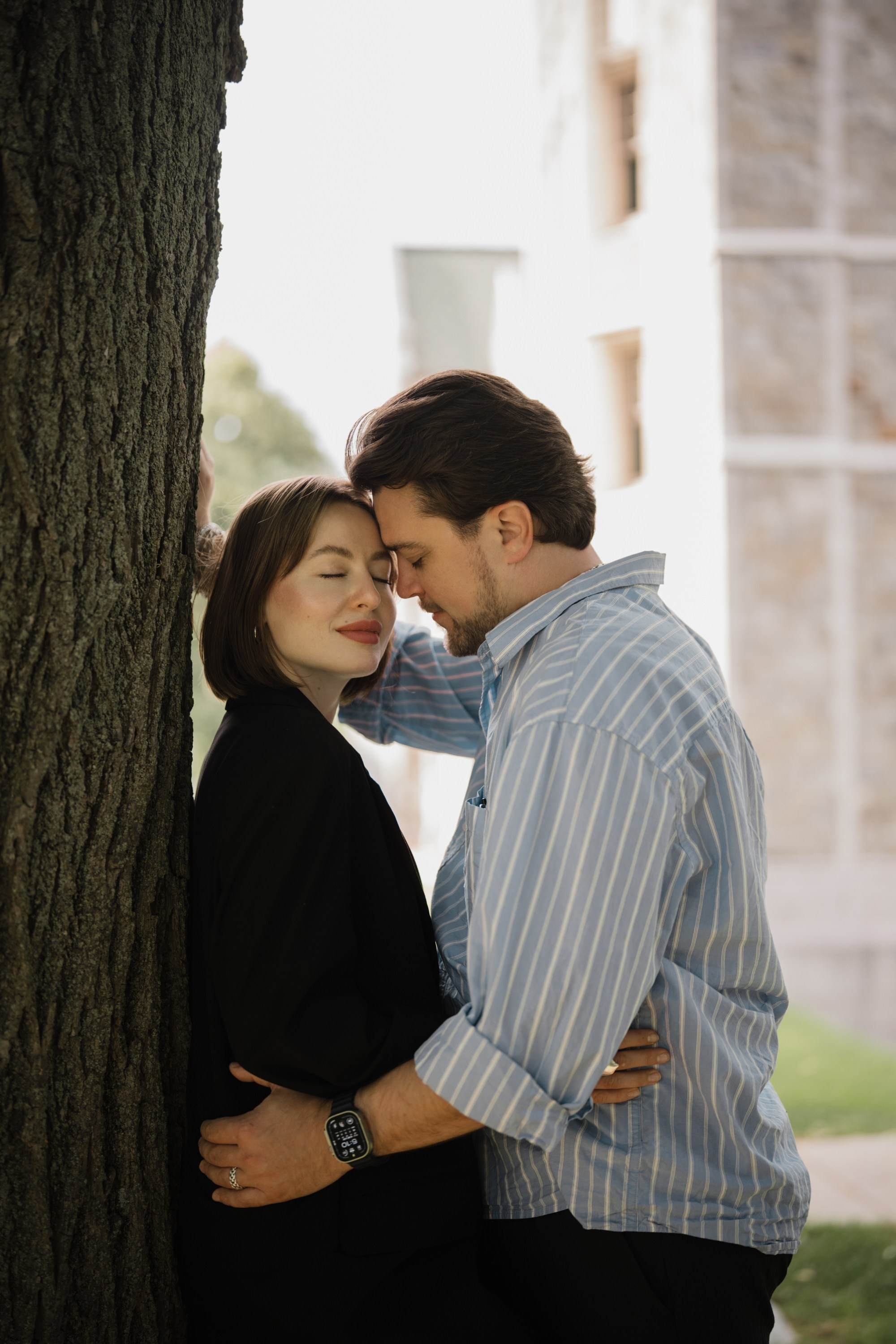 Photoshoot in College Boston. Portrait and wedding photographer in New York