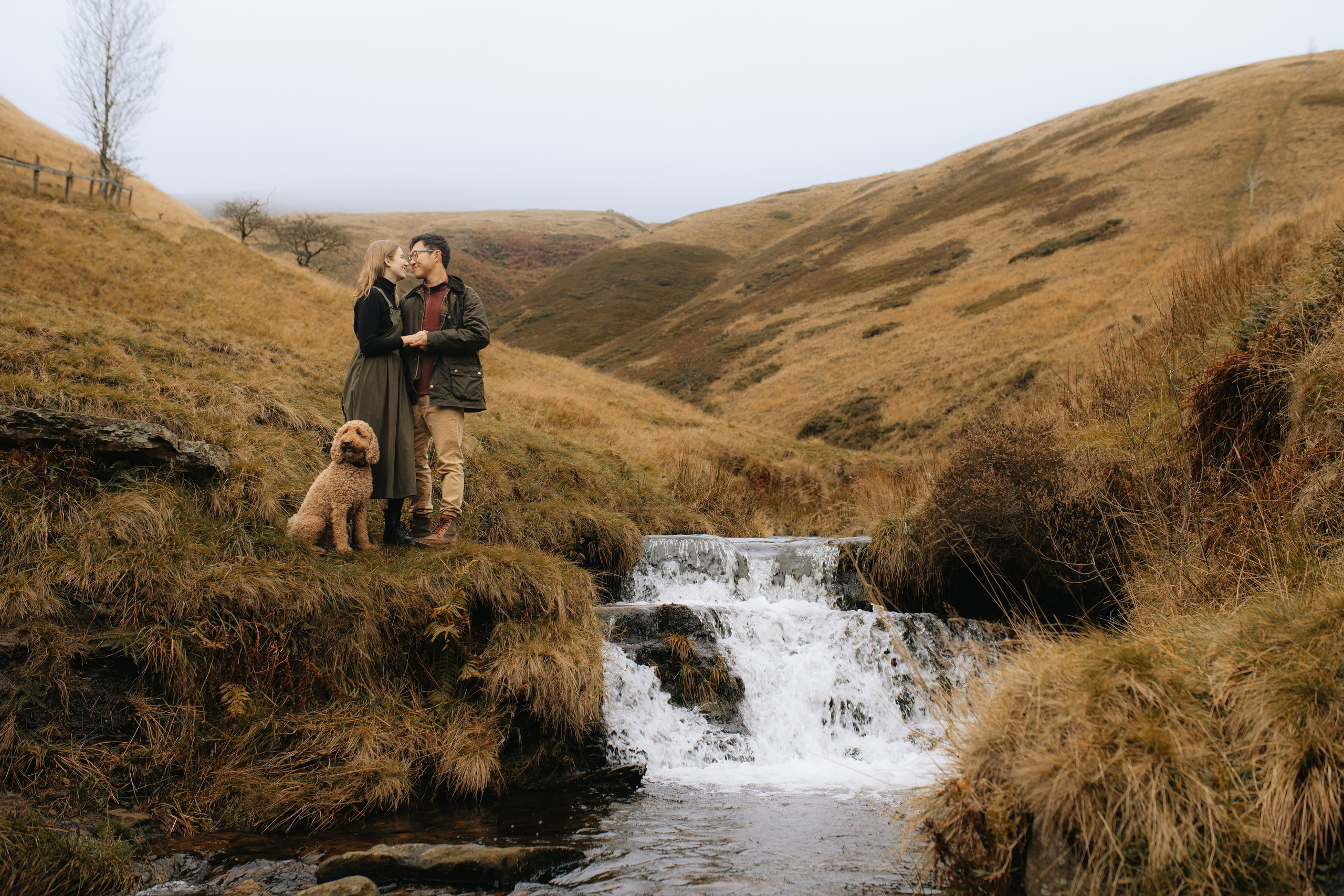 L & C in Peak District. Tania Gandrabur, photographer in West Midlands, England
