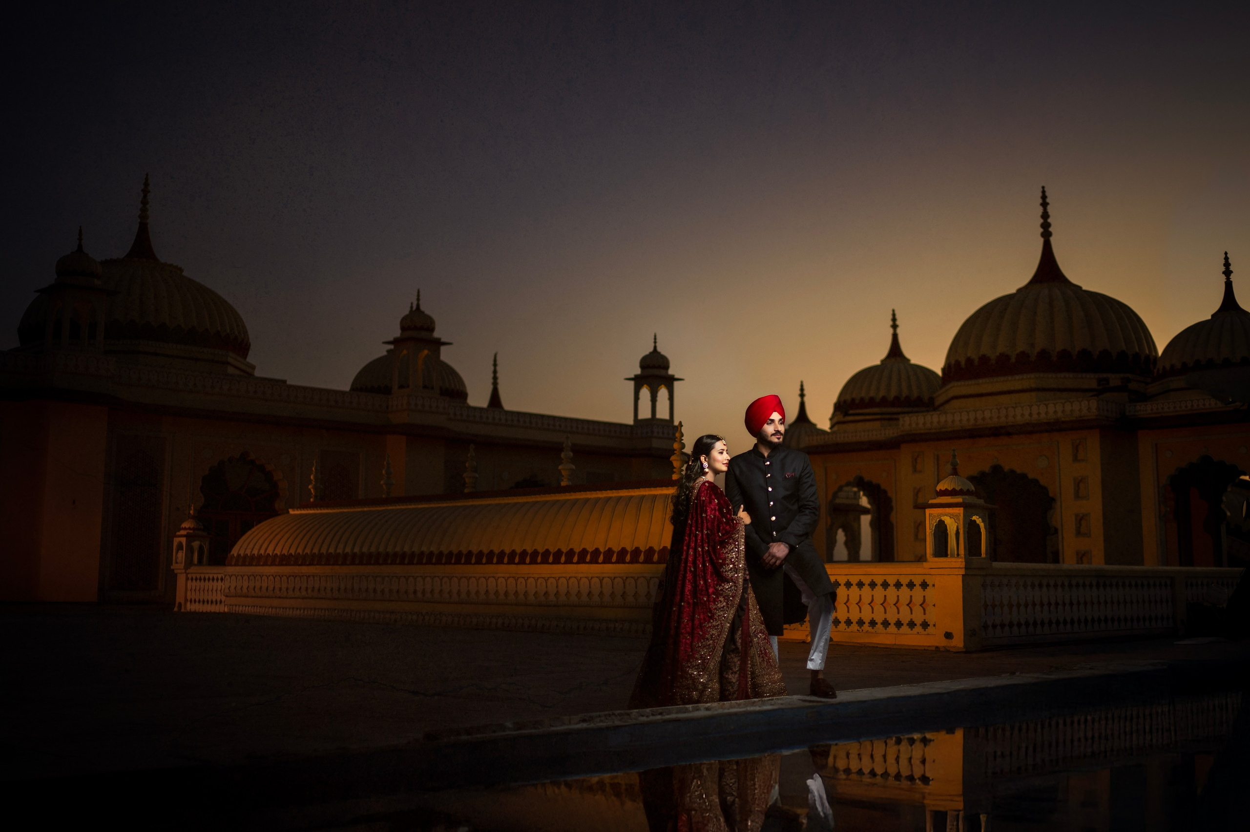 Varinder & Param at Noor Mahal. Studio Kunal Photography