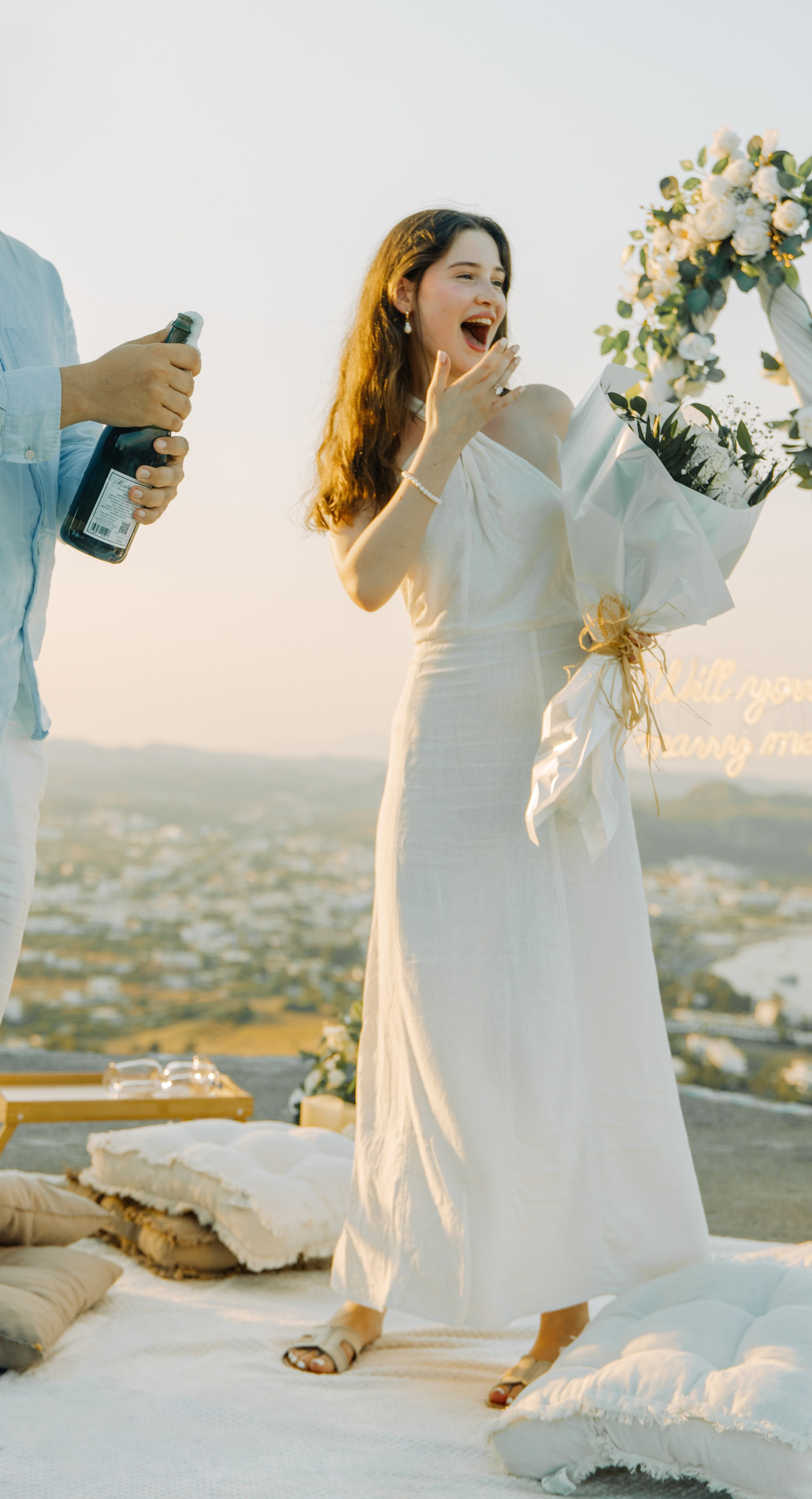 Nelee proposal. Portrait and Wedding Photographer Irene Art Photo, based in Greece, Rhodes island