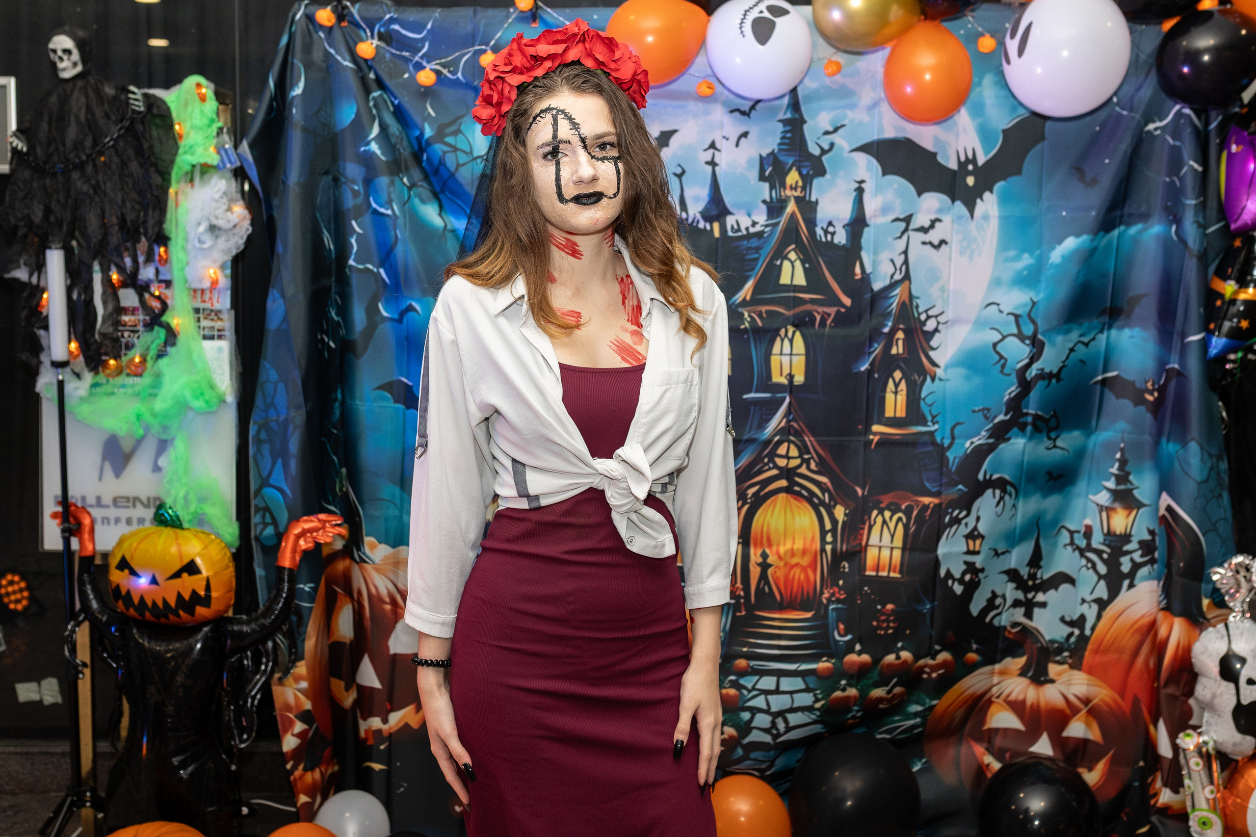 Leo dance studio Helloween 2025. Семейный и детский фотограф в Варшаве Мила Бобровская