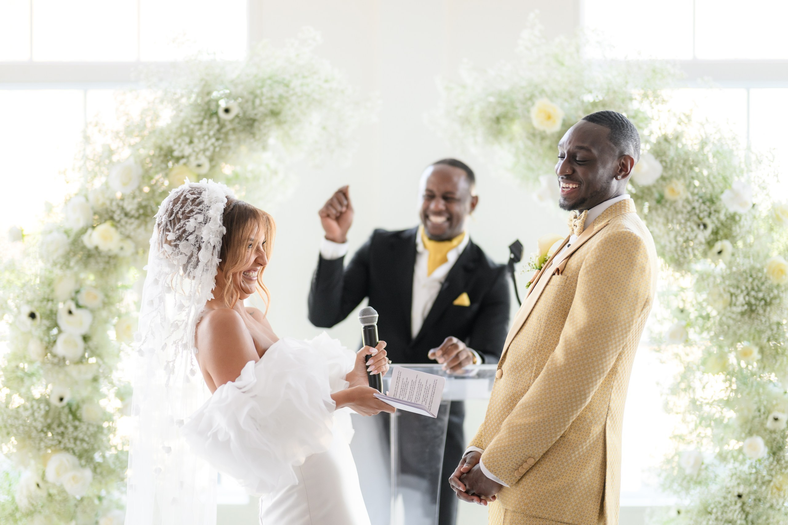 Briana & Kefim, Maritime Pars, Jersey City, NJ. Wedding Photo & Video