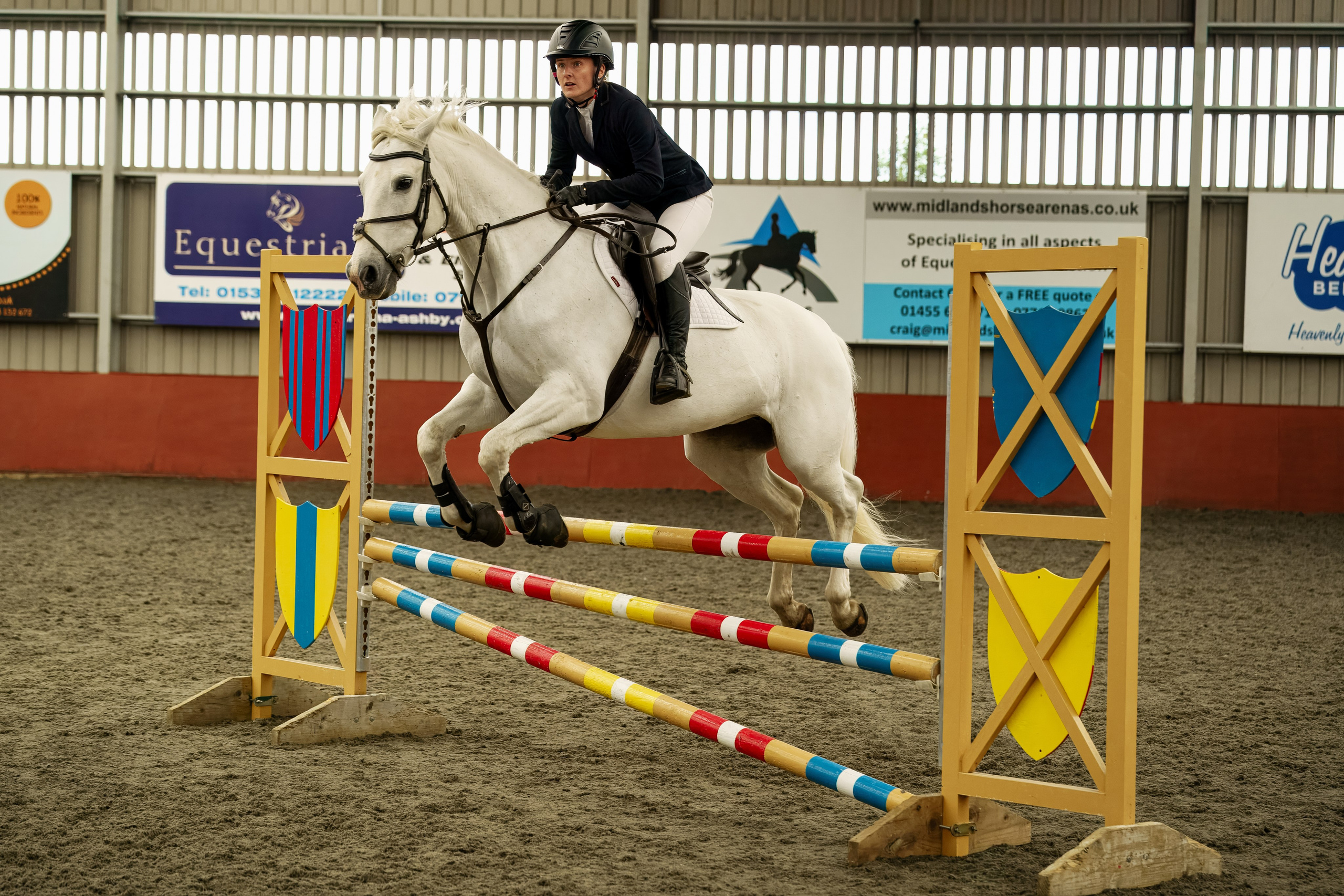 Show Jumping Photography in Leicestershire | Equine Action Shots by El. Leicestershire Equine Photography by El | Authentic Equine Portraits & Events