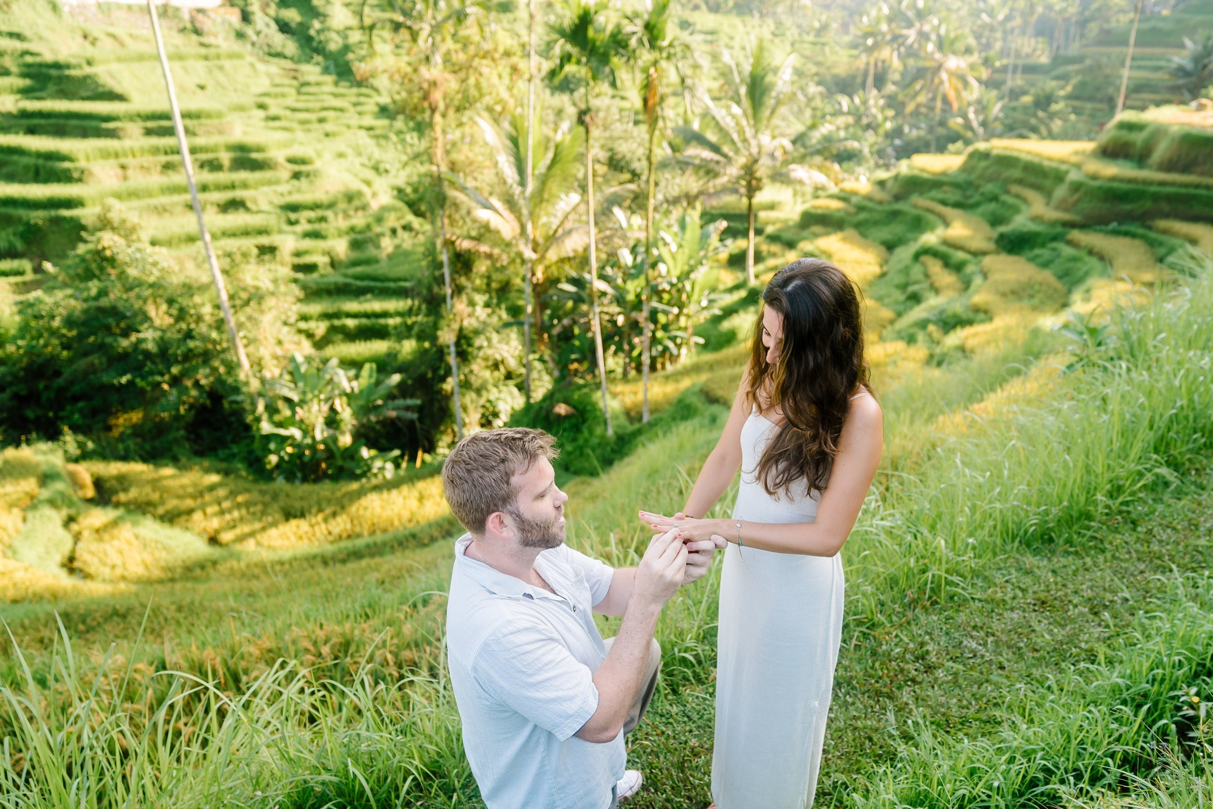James Rose Marriage Proposal. Female Photographer in Bali