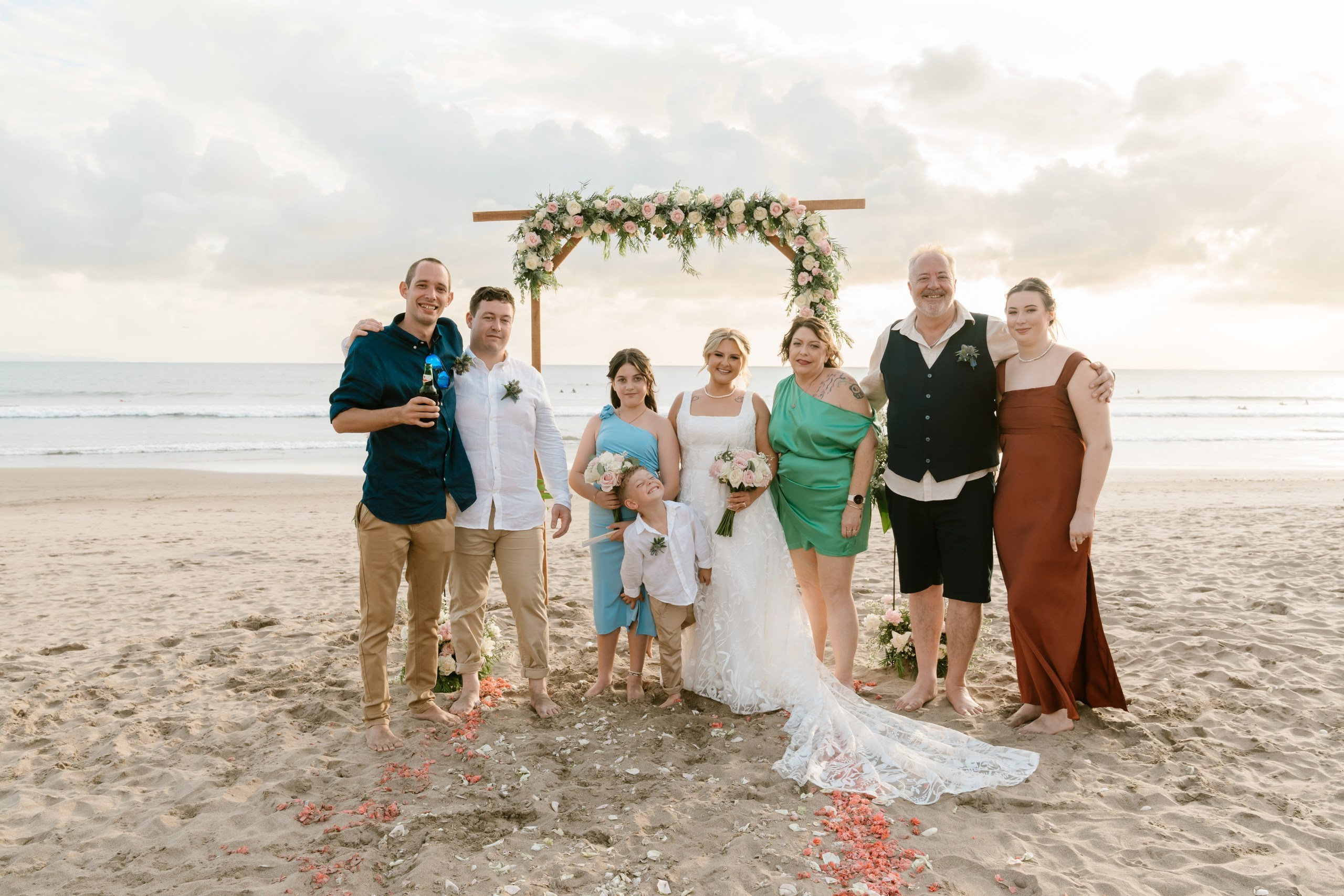 Ethan & Alyshia. Female Photographer in Bali