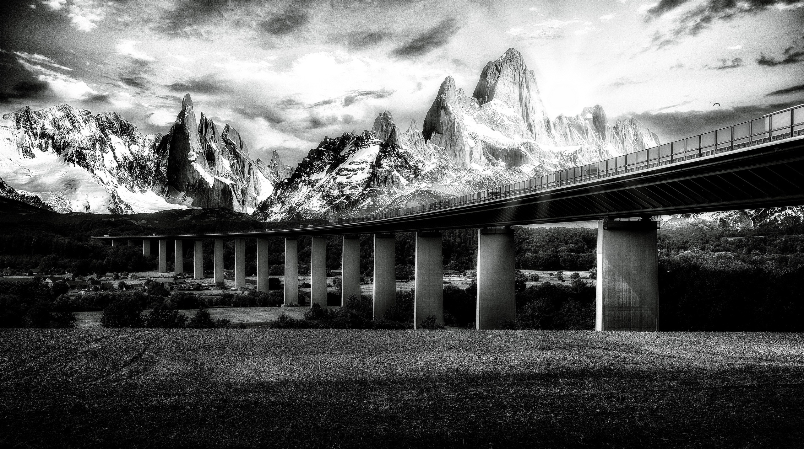 МОНОХРОМНЫЙ ПЕЙЗАЖ. LUKIN IGOR Photography