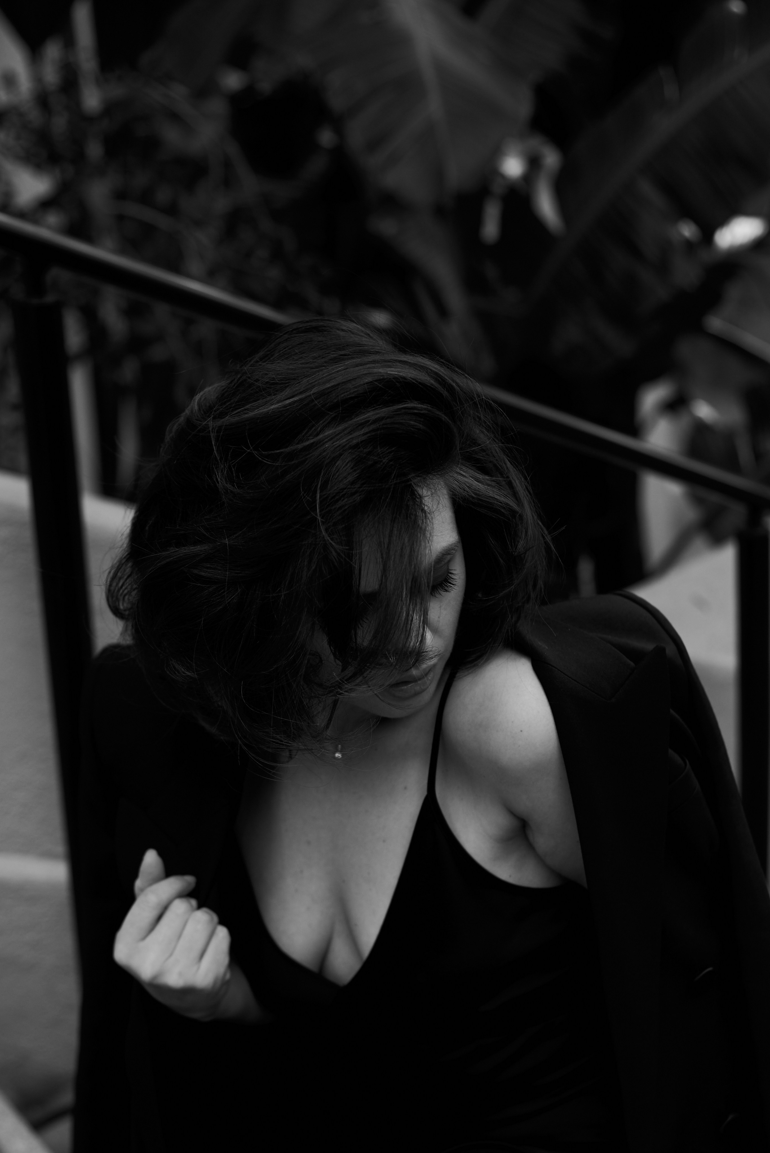 Photoshoot for actress Alina Krasovskiy in Downtown Los Angeles. Portrait photographer Natalia Isavtseva Los Angeles LA