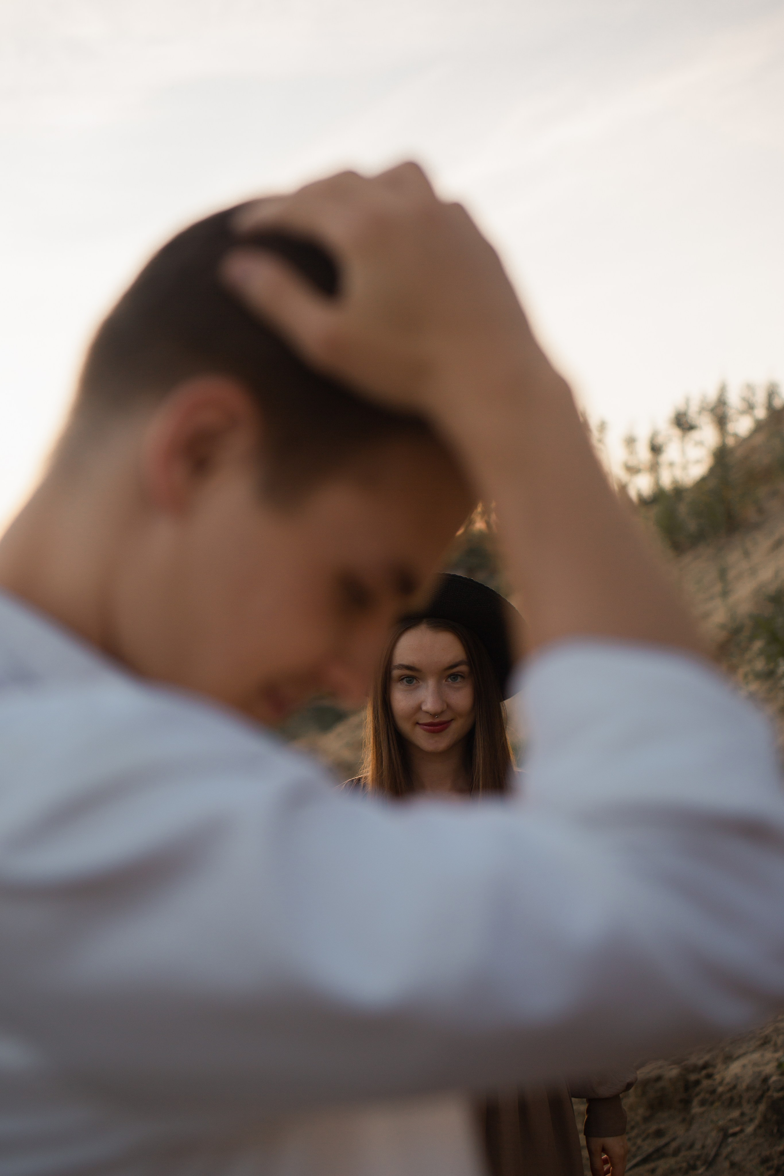 Nikita and Luba. Siblings. Photographer Vladmir Gladkov
