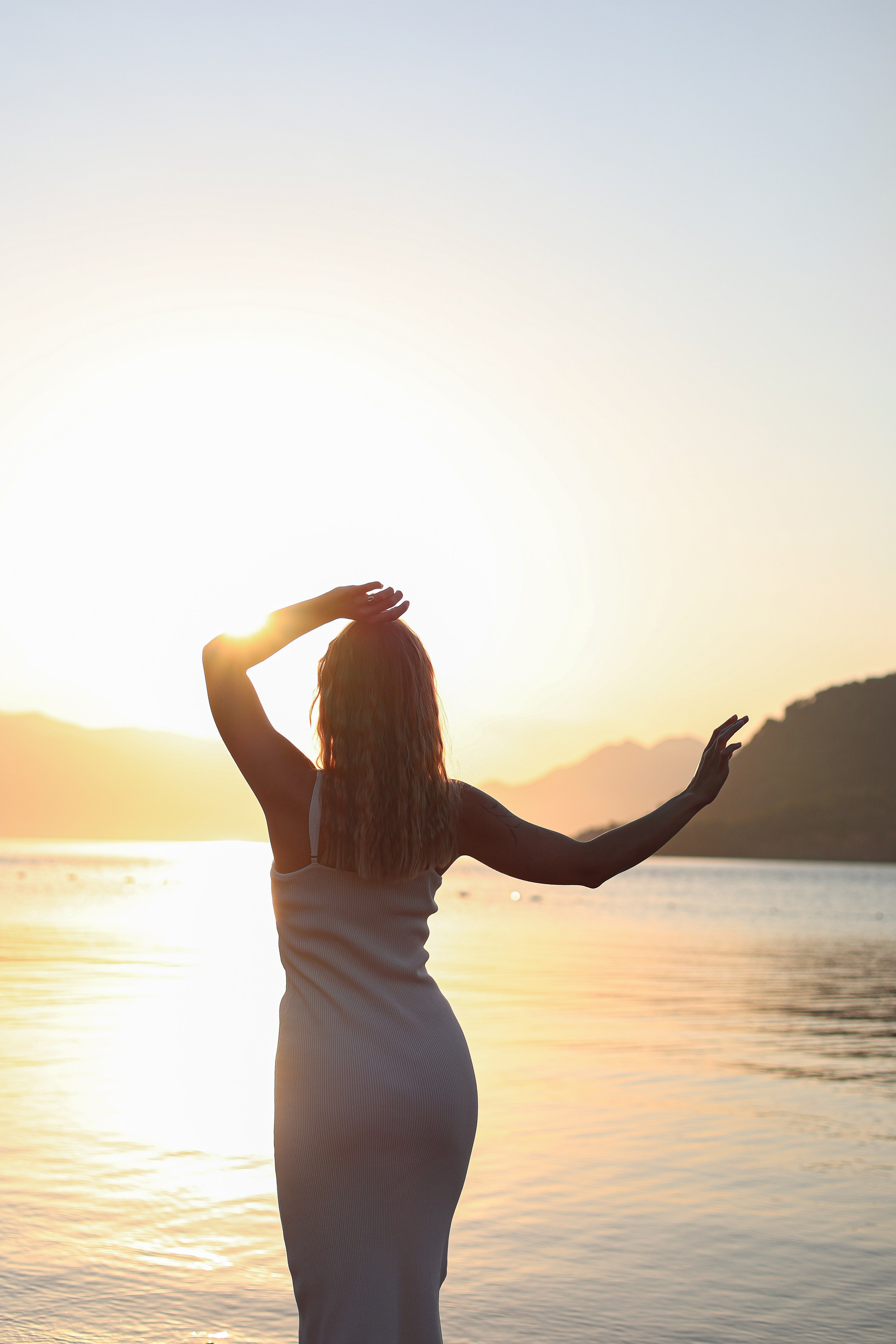 Женский портрет на рассвете. Professional photo & video in Marmaris Turkey