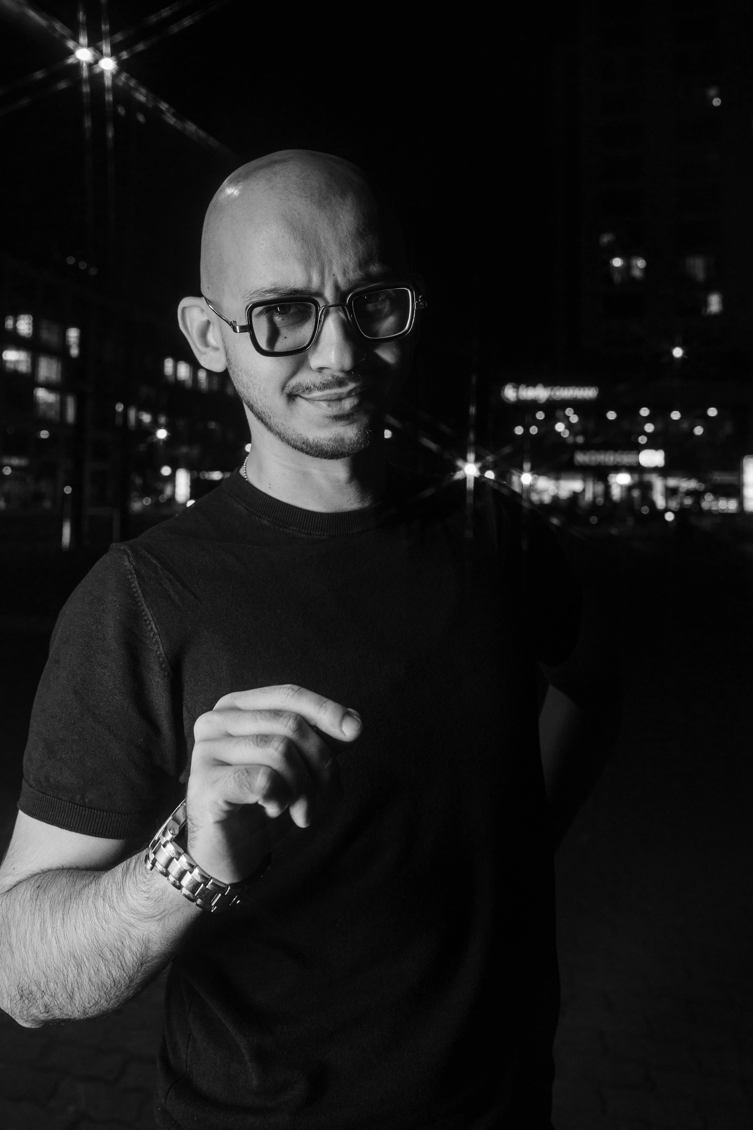 Night photography. Premium Business Video Production in Berlin