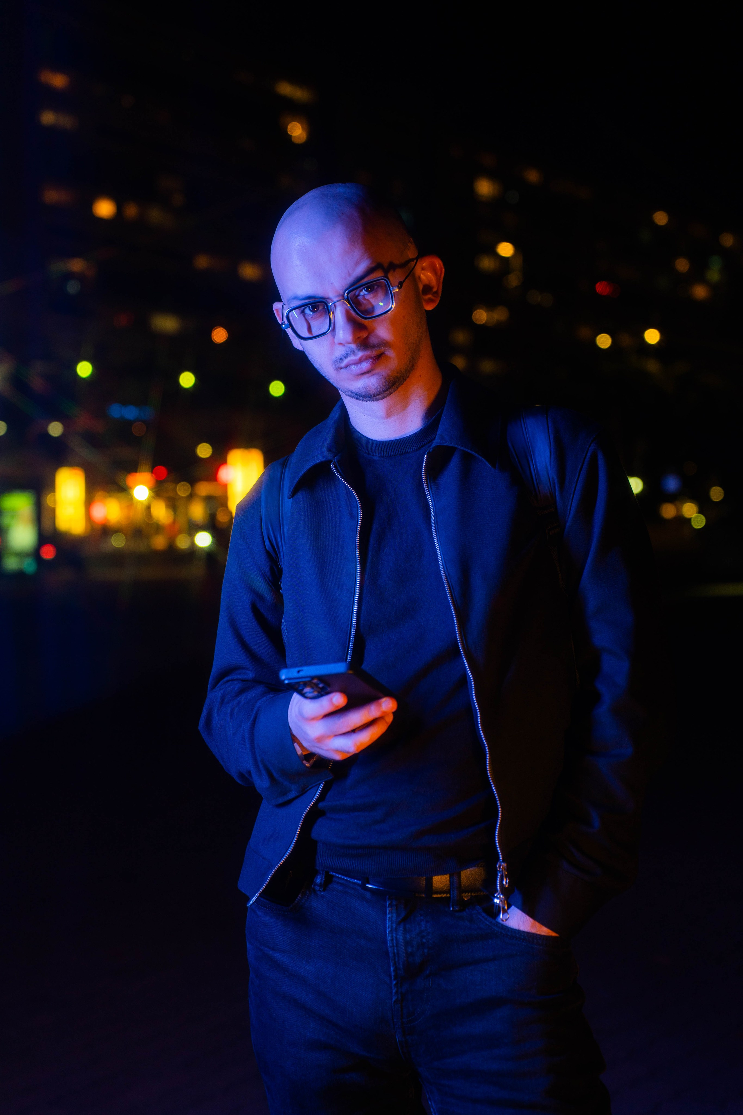 Night photography. Premium Business Video Production in Berlin