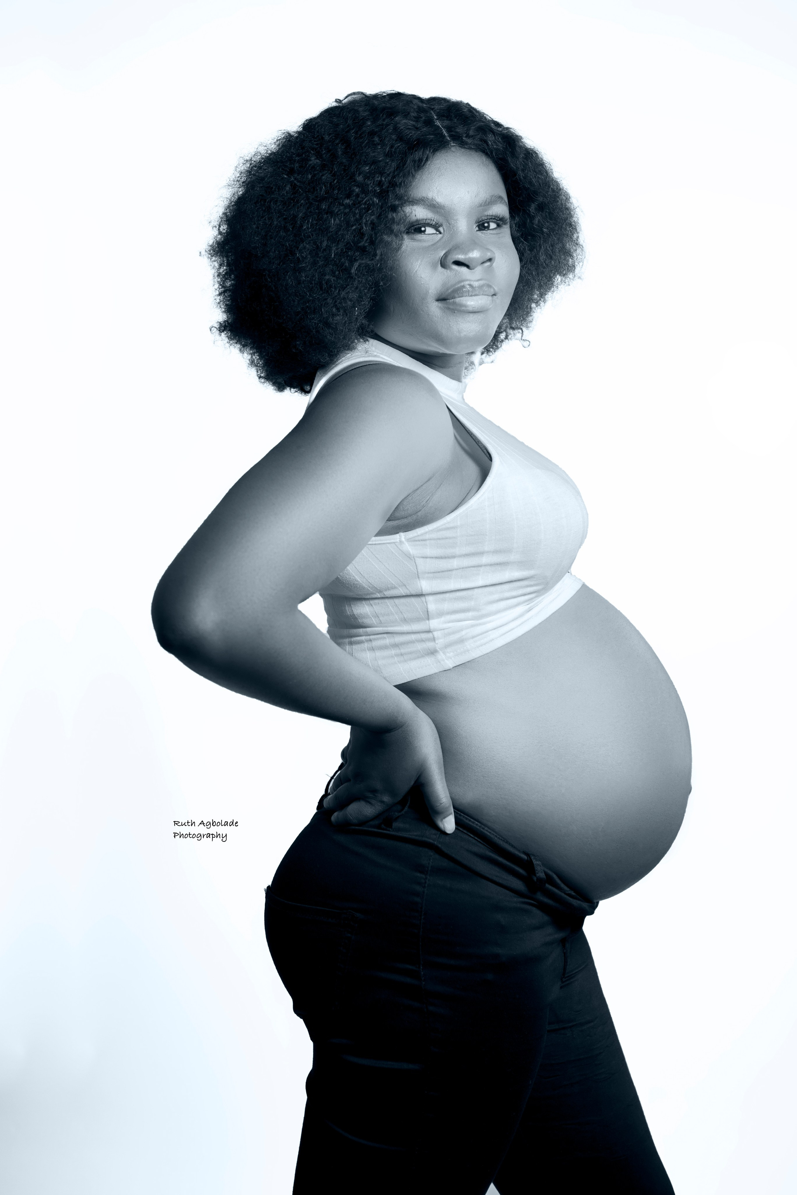 Maternity Photoshoot. Portrait & Brand Photographer in Bradford, West Yorkshire