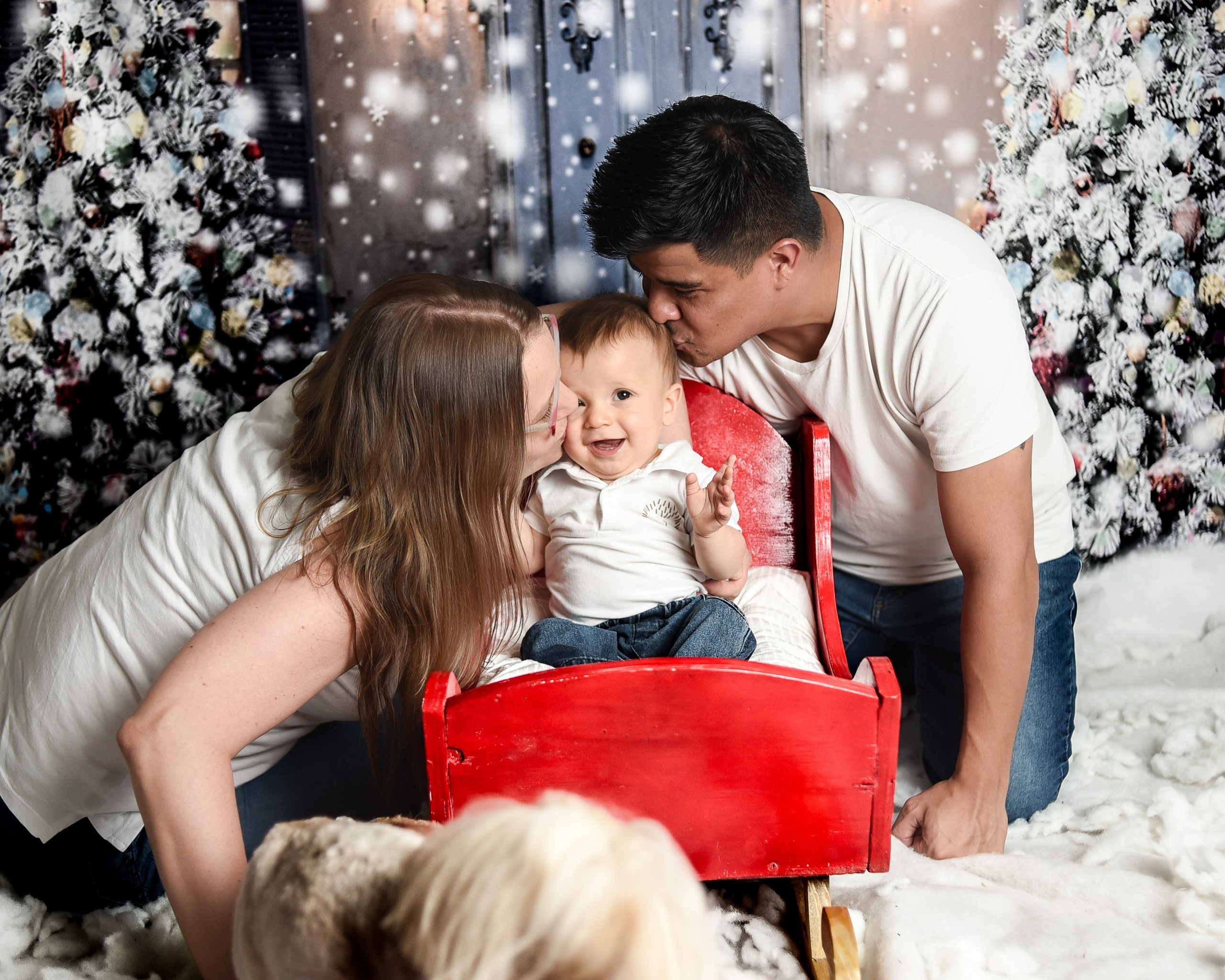 Sesión Navideña de Faustino, Octavio y Familia. Fotografo de casamiento en misiones y fotógrafo de familia  Posadas