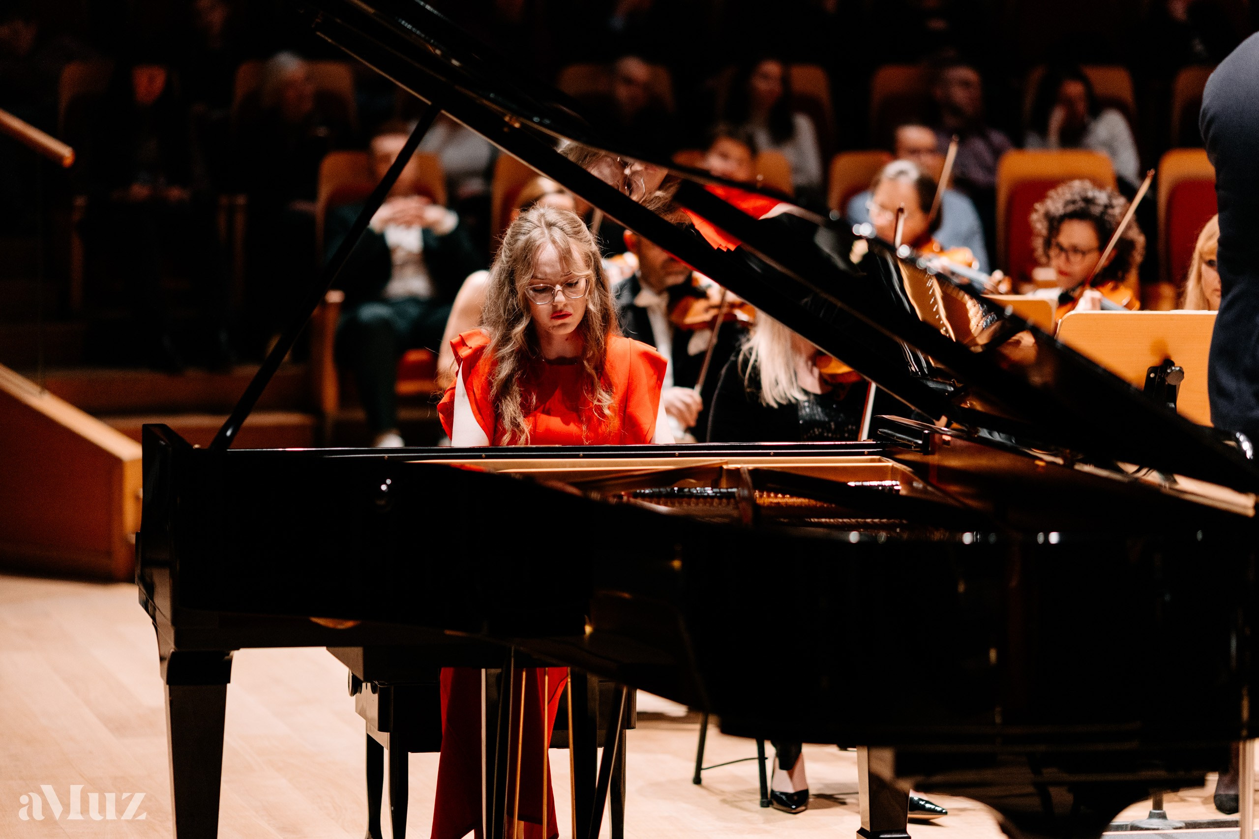 Koncert dyplomantów aMuz w Polskiej Filharmonii Bałtyckiej. Fotograf Ślubny Warszawa - Sesje Biznesowe Rodzinne Eventy
