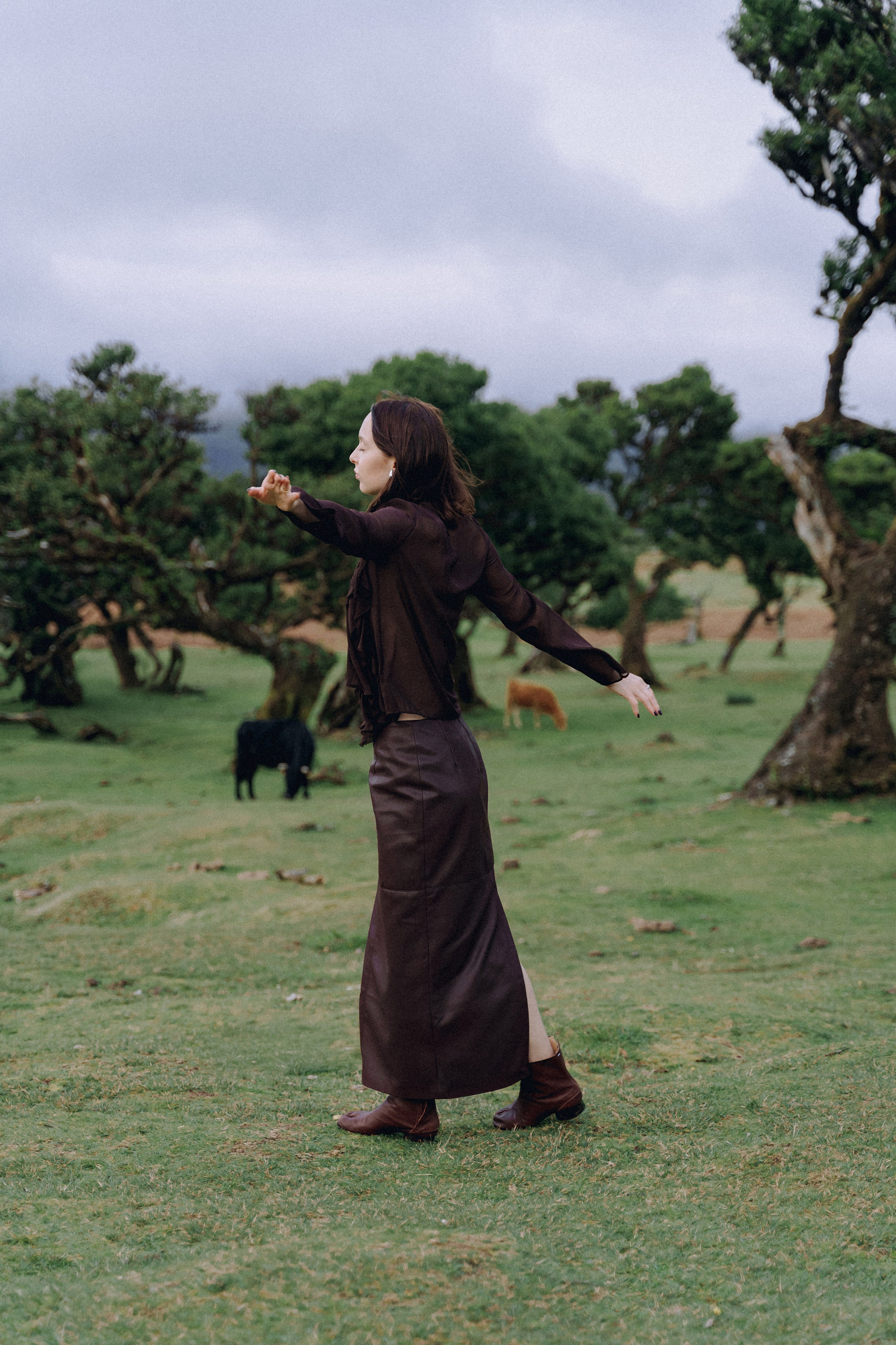 Individual Photoshoot in Fanal Forest — Oksana | Madeira Photography. Your photographer in Madeira