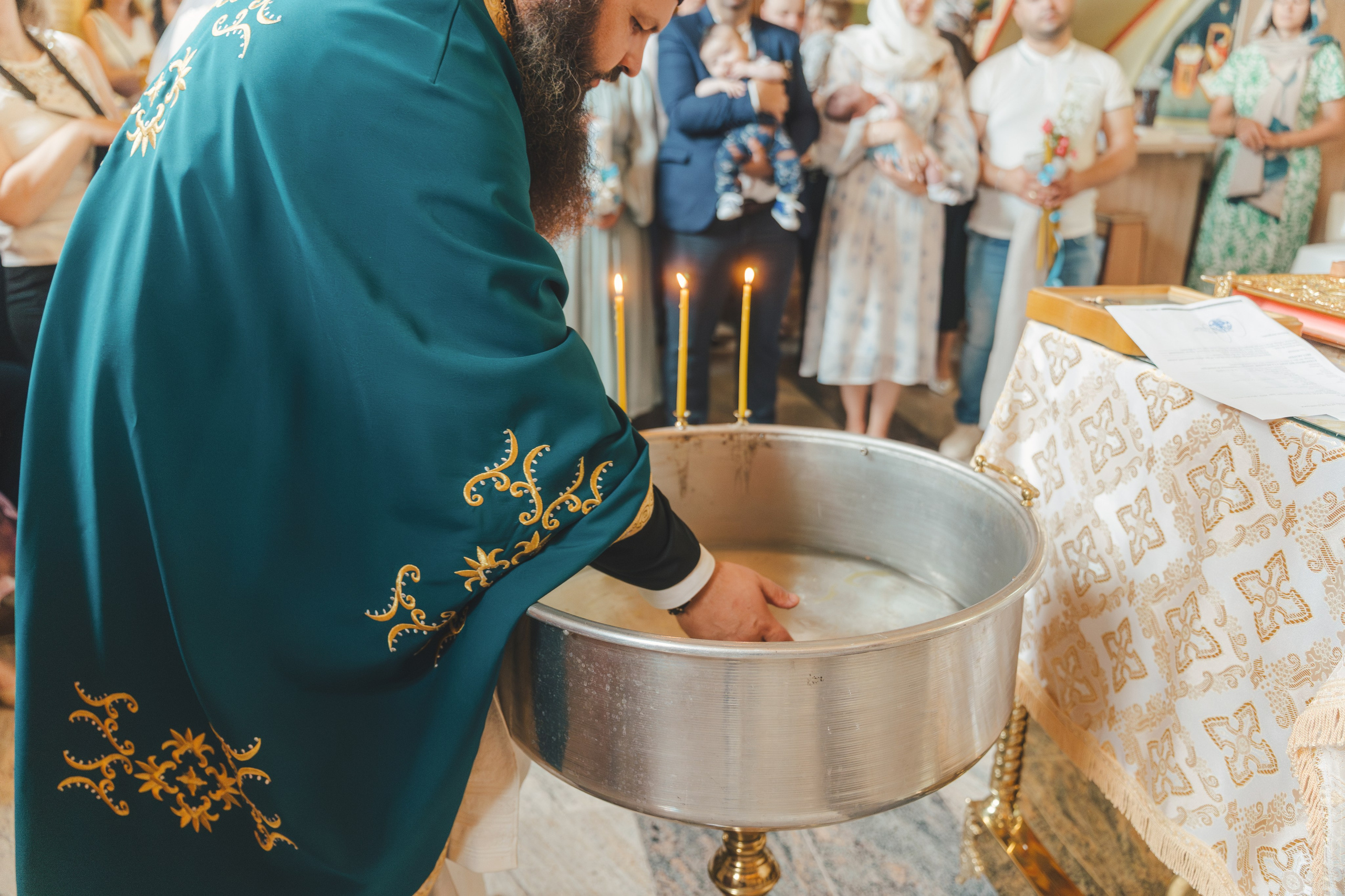 Théo Andrei`s Christening