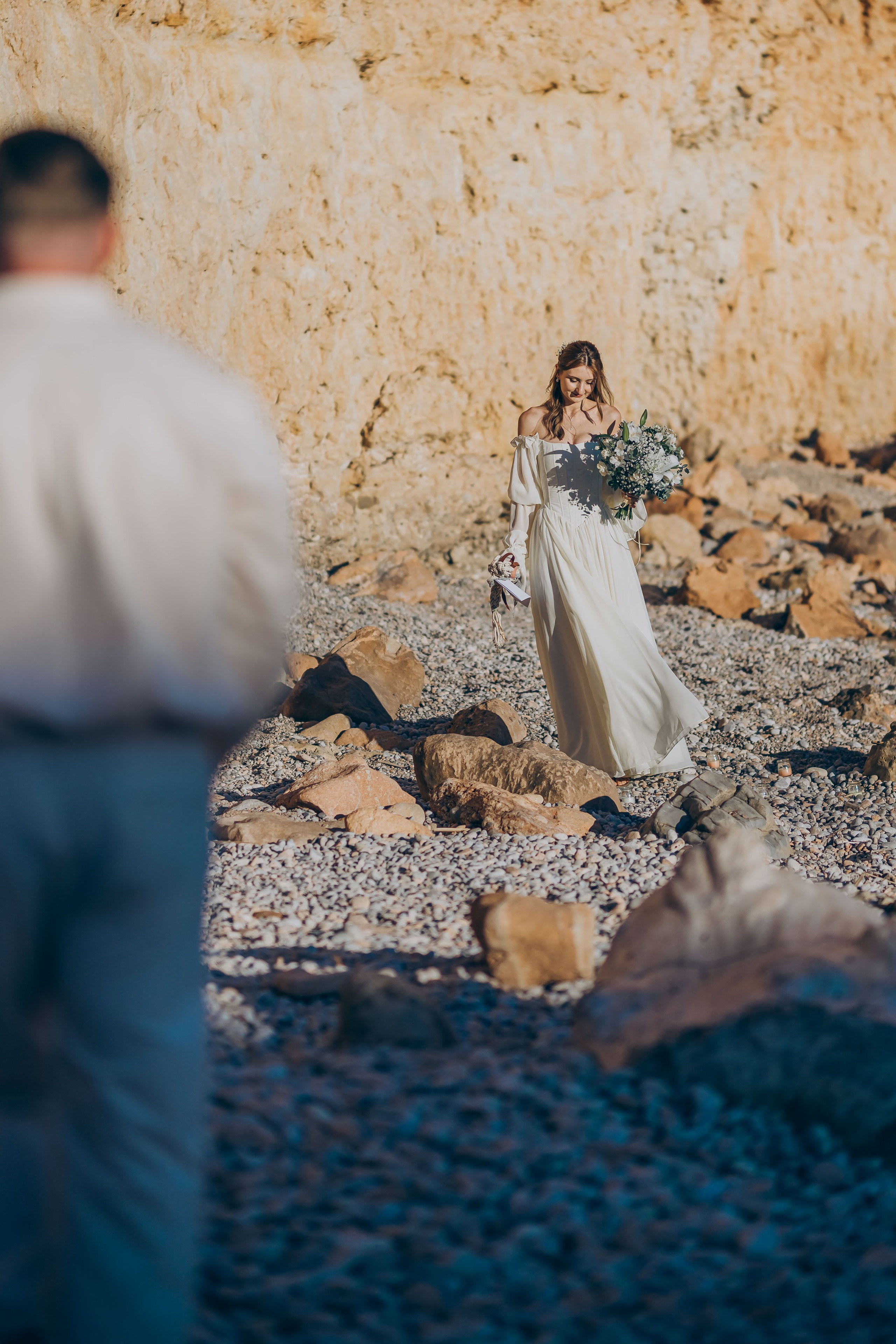 Intimate vow in the bay. Фотограф у Пальма де Майорка