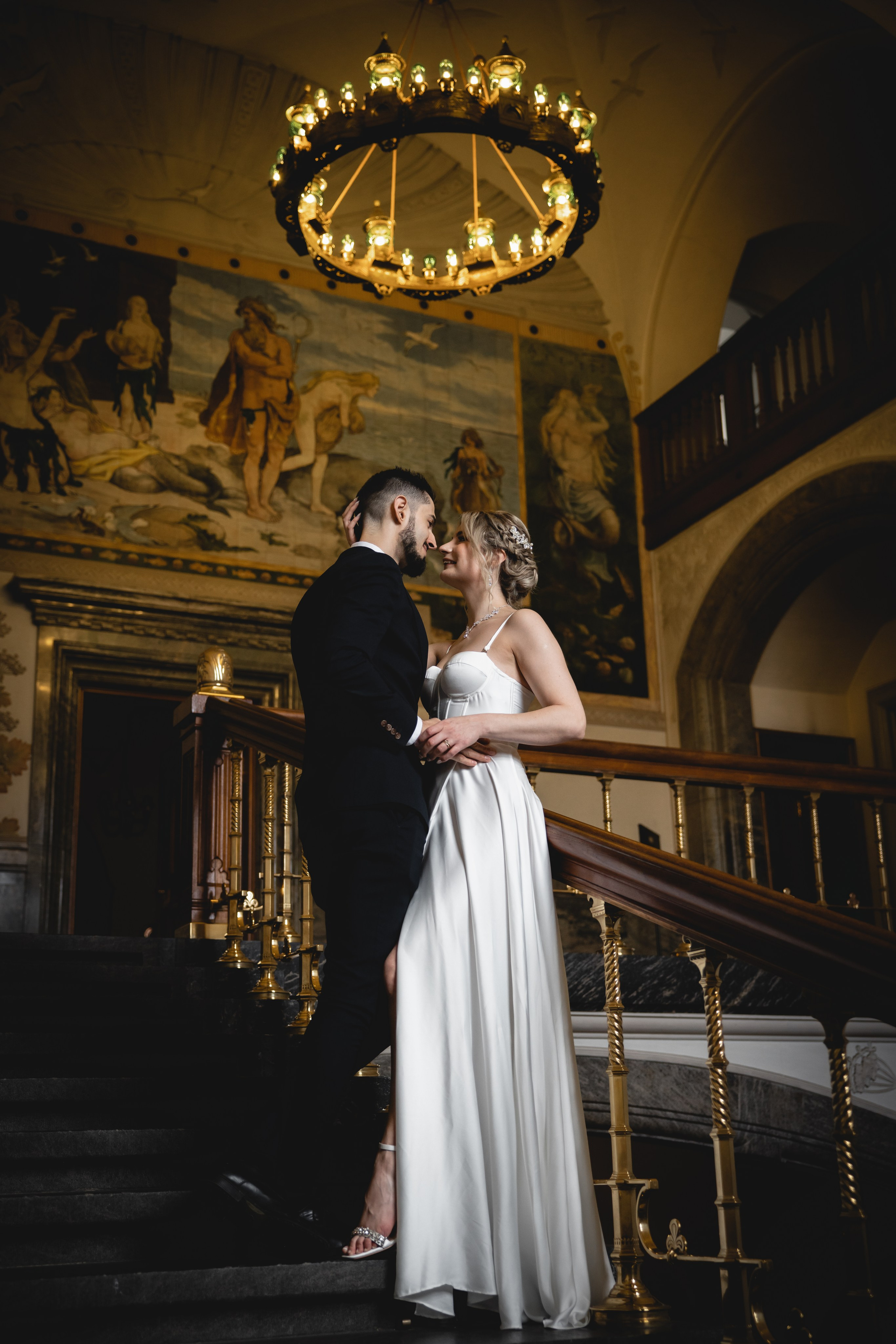 Johanna and Miroslav. Professional wedding photographer in Copenhagen, Denmark — Julia Byron
