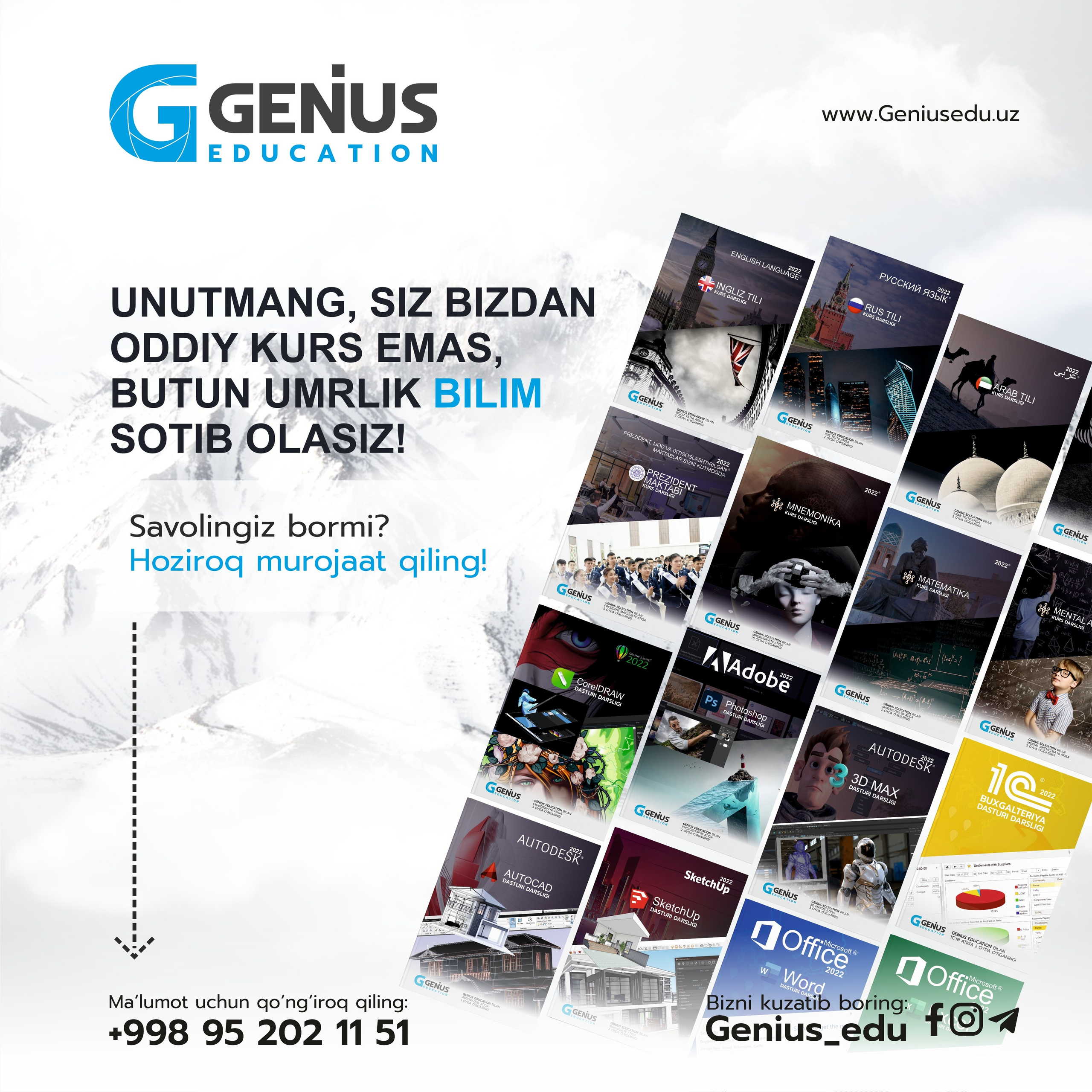 Genius Education. Dirov — Hayot Khodirov