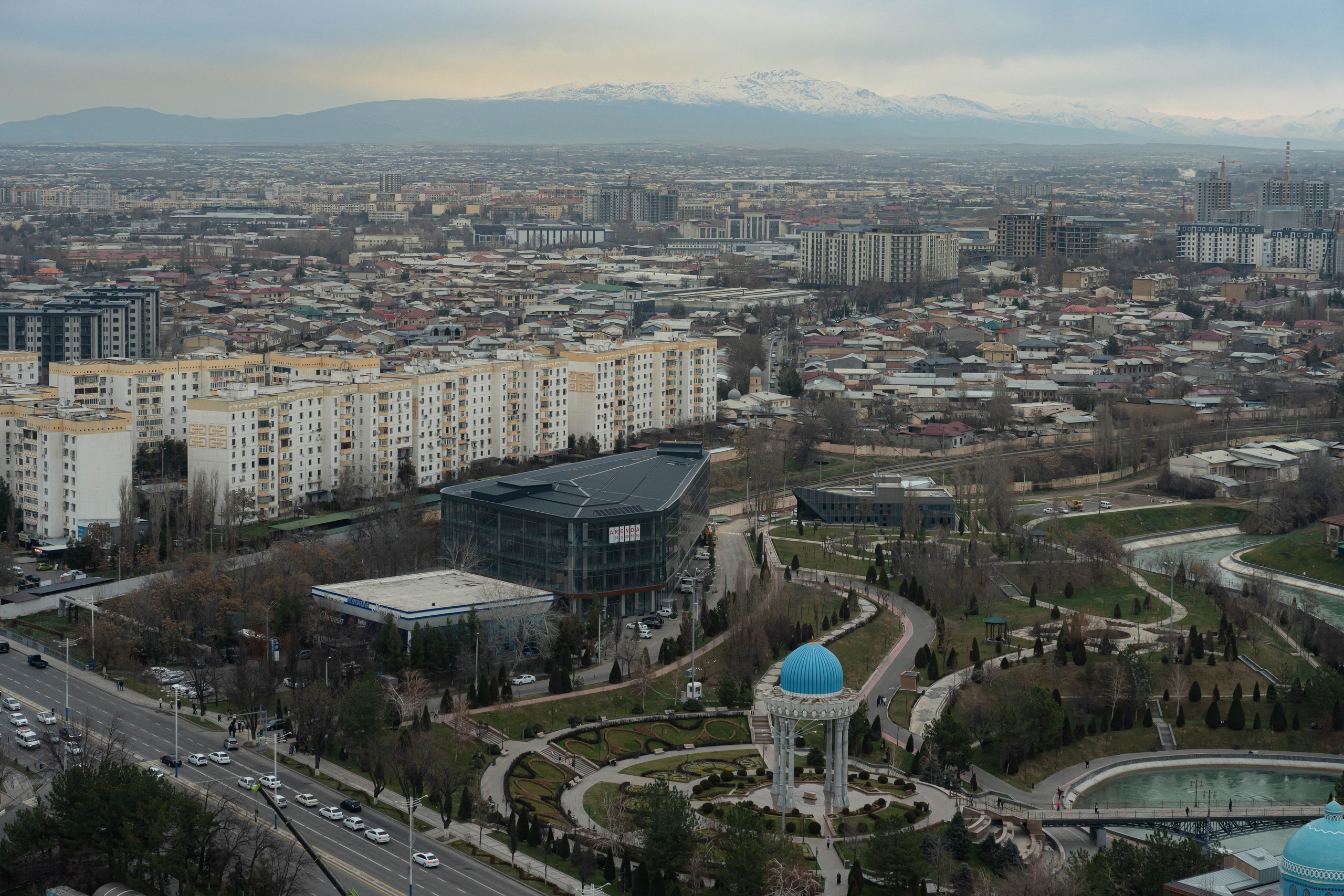Смог в Ташкенте или Взгляд на город с высоты птичьего полета. Георгий Намазов | Фотограф в Ташкенте