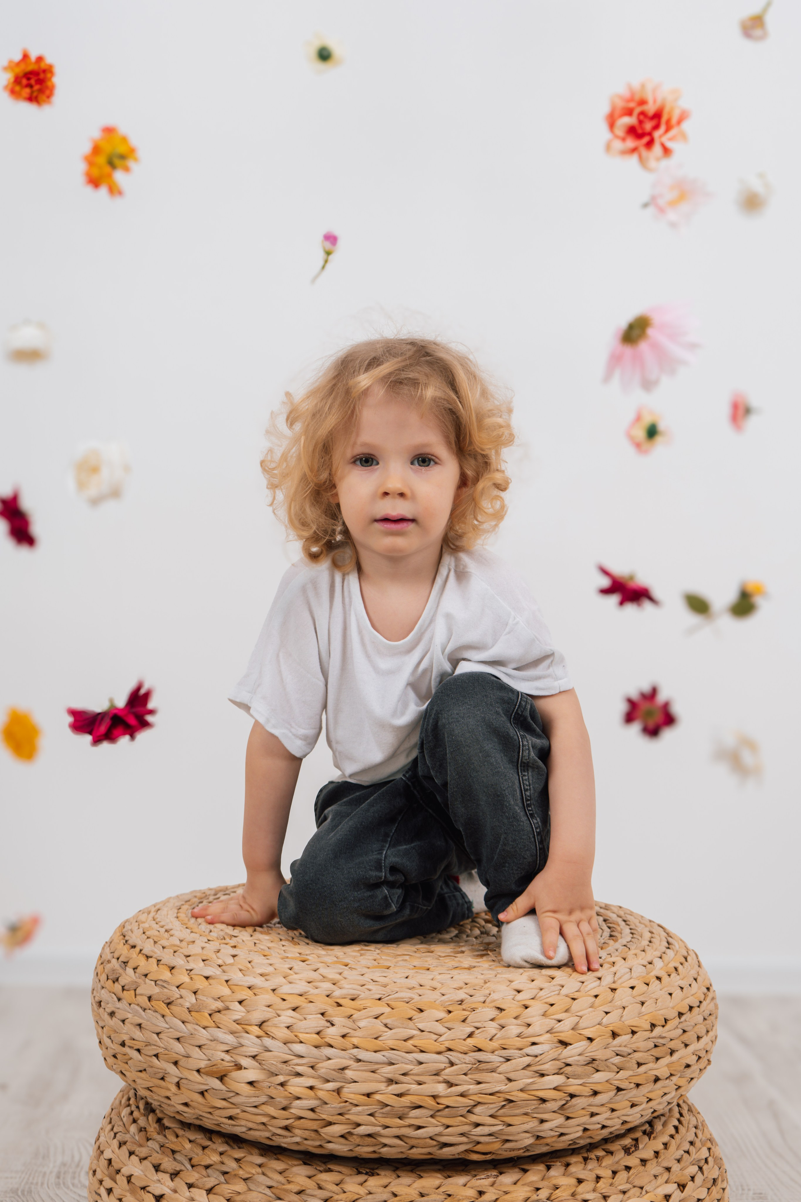 Prima vizită în studioul Ilu. Fotografie de familie