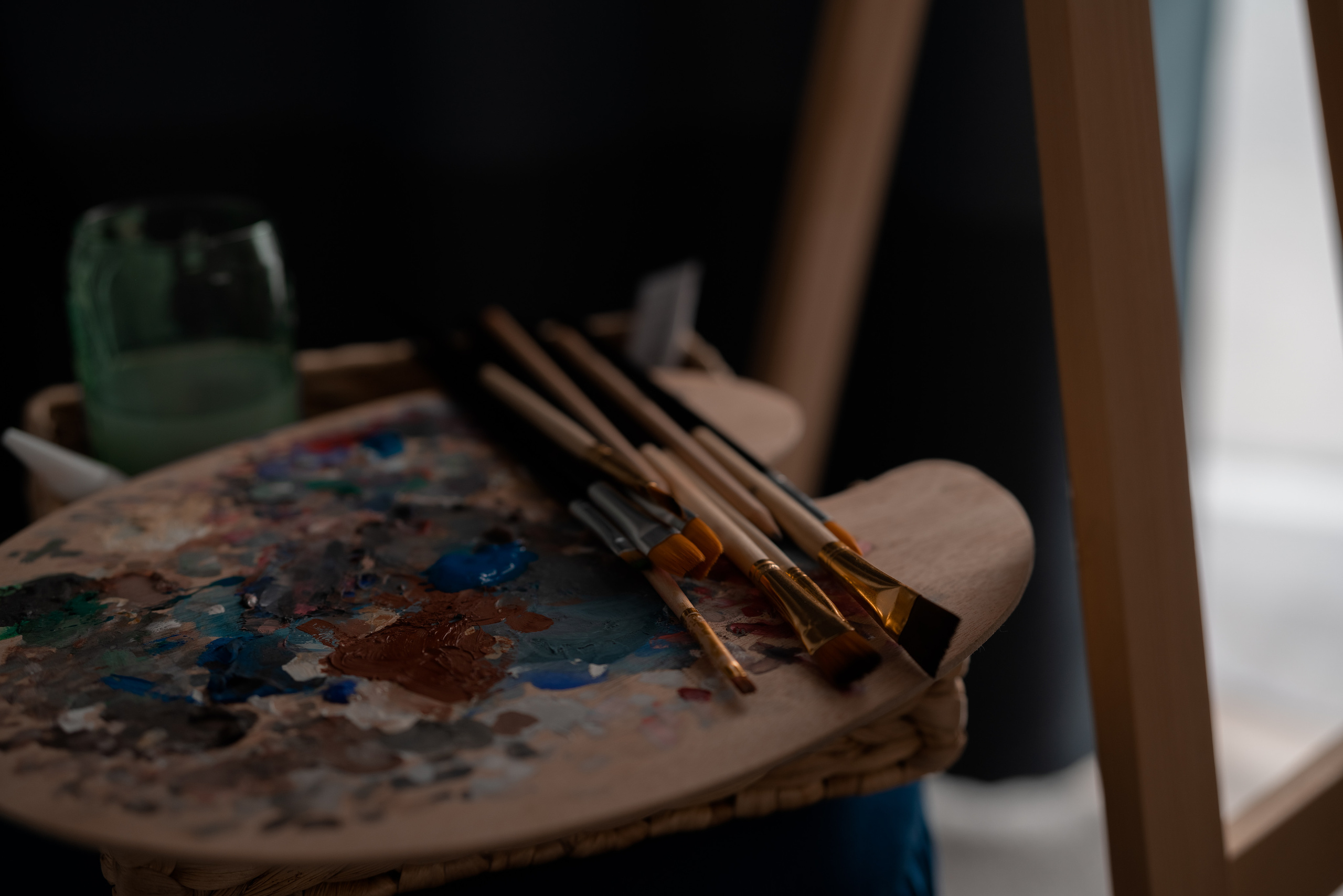 Painter. Rodinna fotografka Plzen Anita Dergachova