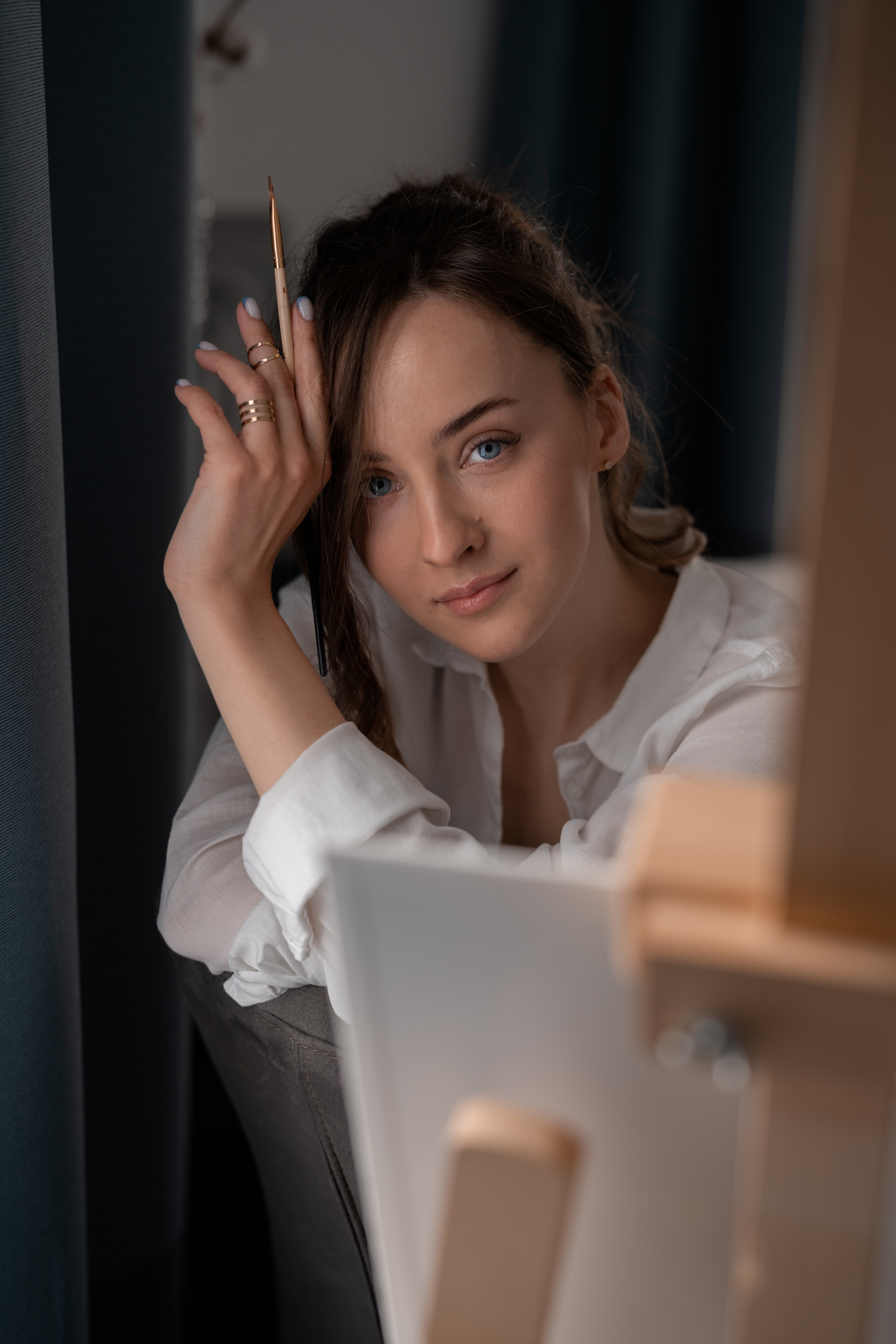 Painter. Rodinna fotografka Plzen Anita Dergachova